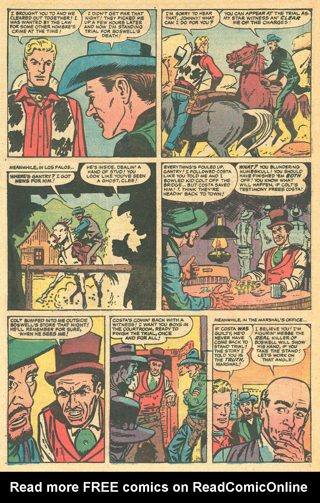 Read online Kid Colt Outlaw comic -  Issue #155 - 32
