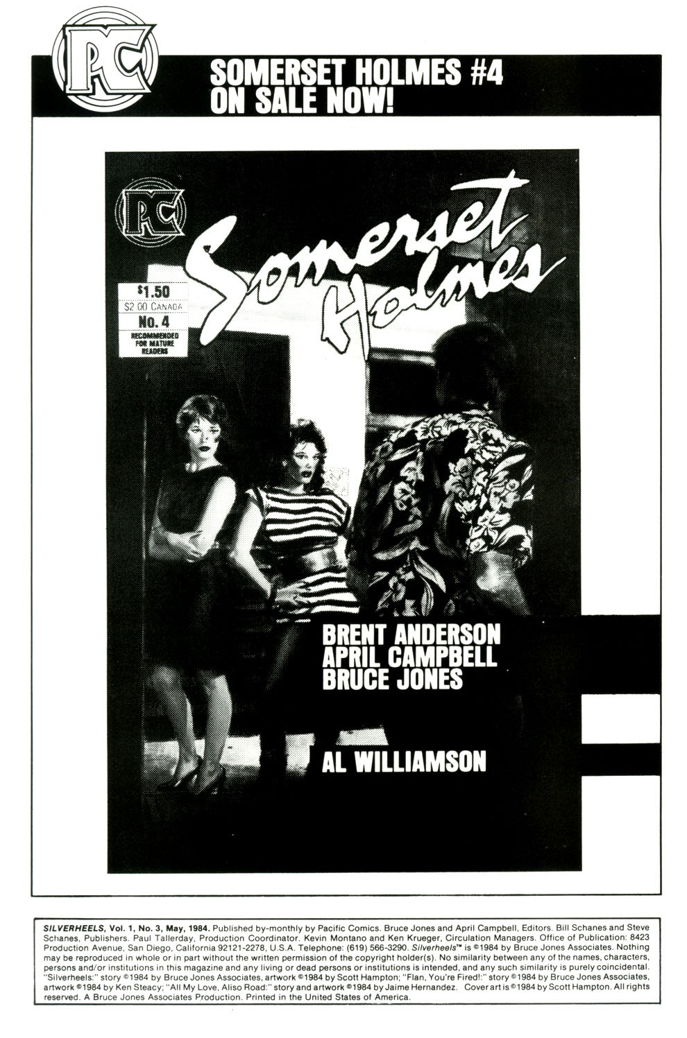 Read online Silverheels comic -  Issue #3 - 2