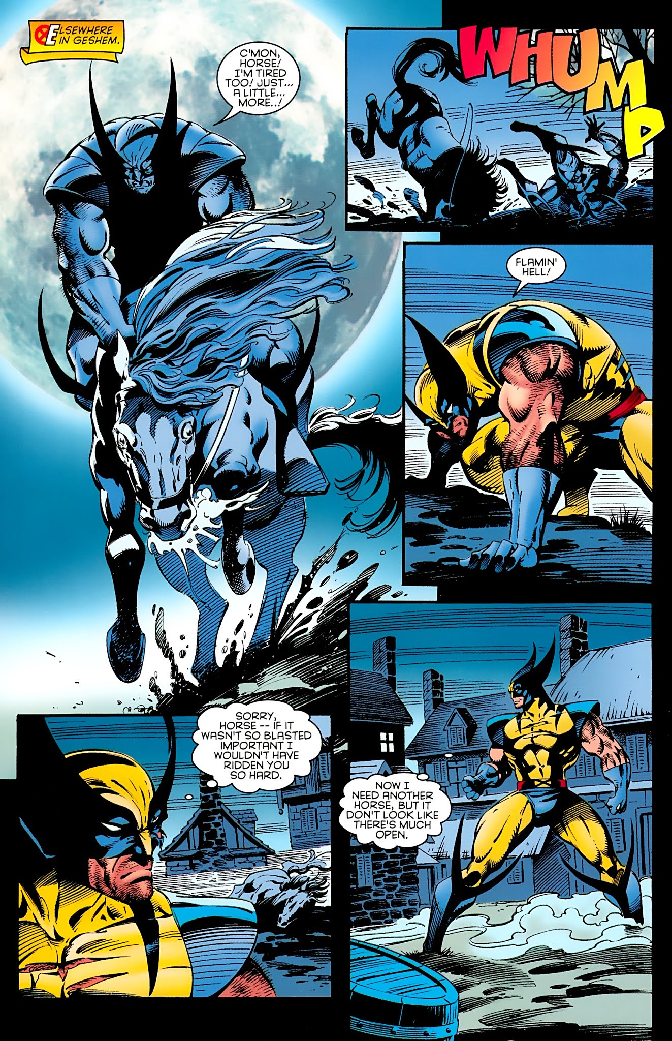Read online Wolverine: Knight of Terra comic -  Issue # Full - 30