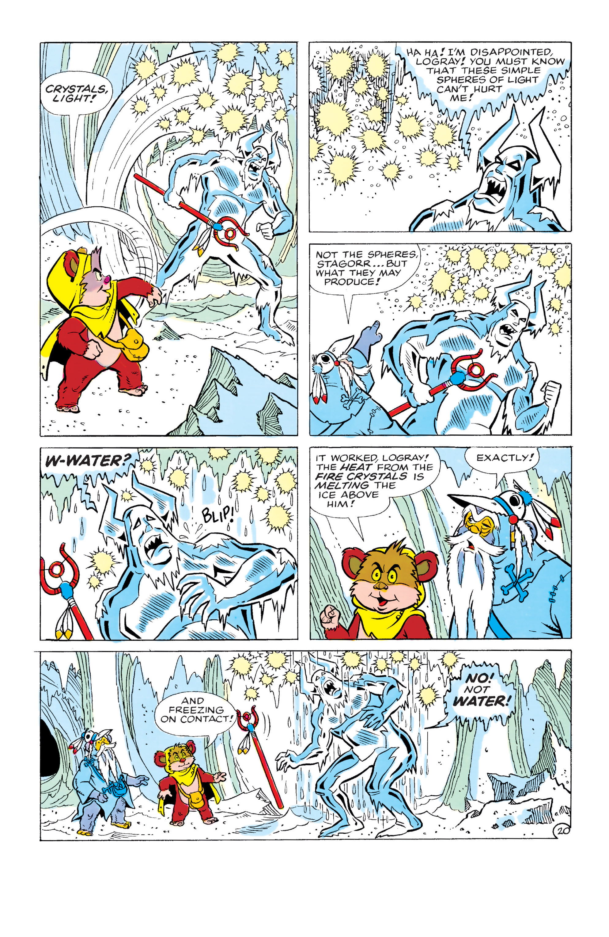 Read online Ewoks comic -  Issue #6 - 21