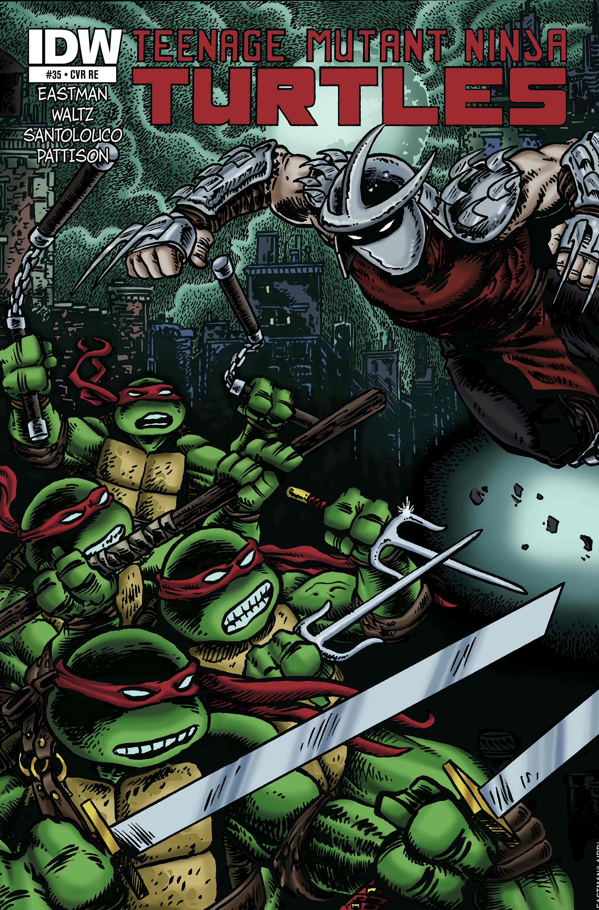 Read online Teenage Mutant Ninja Turtles (2011) comic -  Issue #35 - 4
