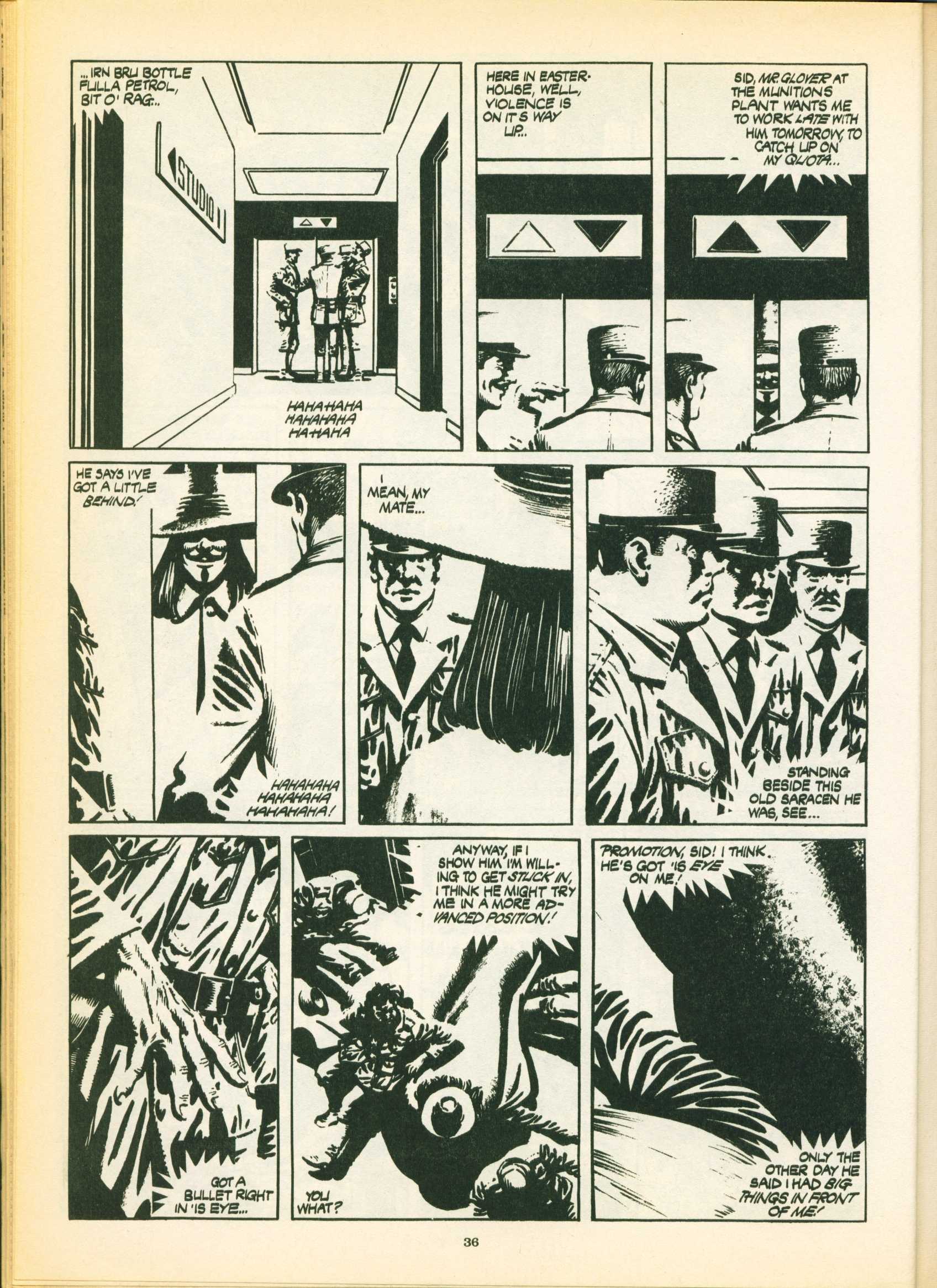 Read online Warrior comic -  Issue #15 - 36