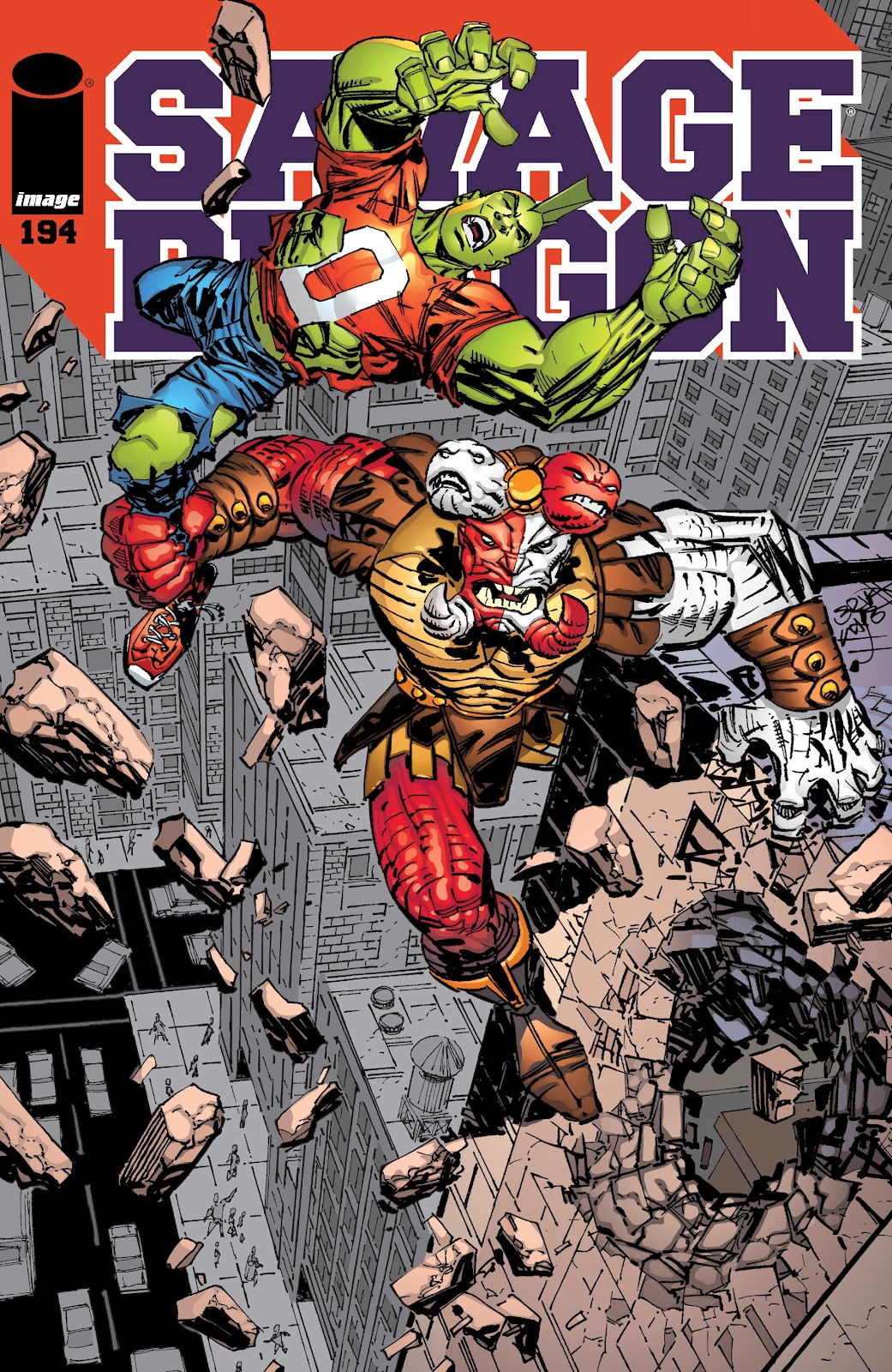 The Savage Dragon (1993) issue 194 - Page 1