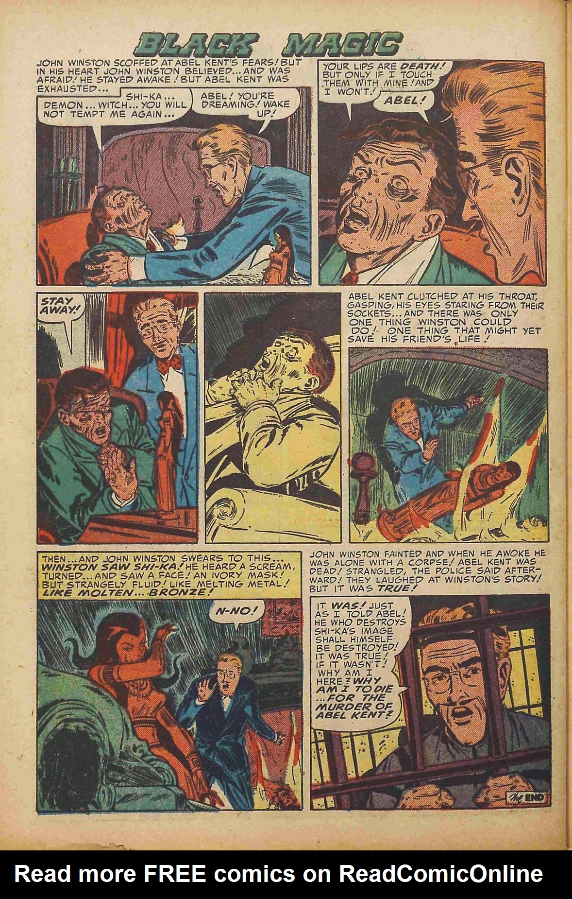 Read online Black Magic (1950) comic -  Issue #23 - 32