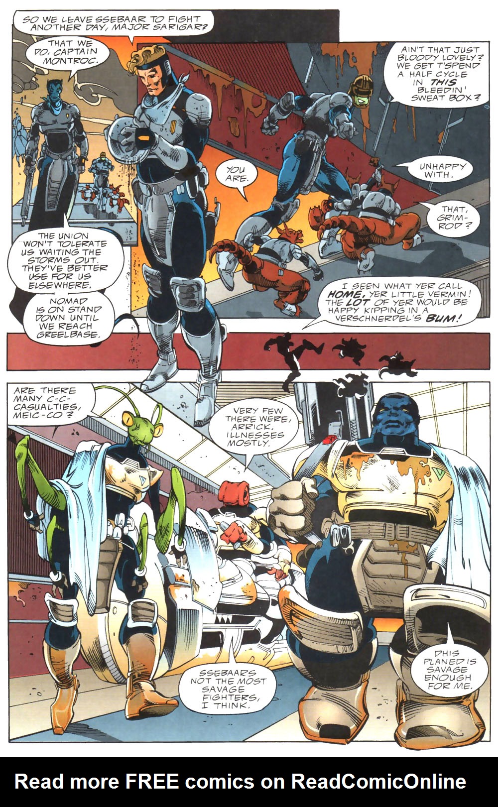 Read online Alien Legion: On the Edge comic -  Issue #1 - 9