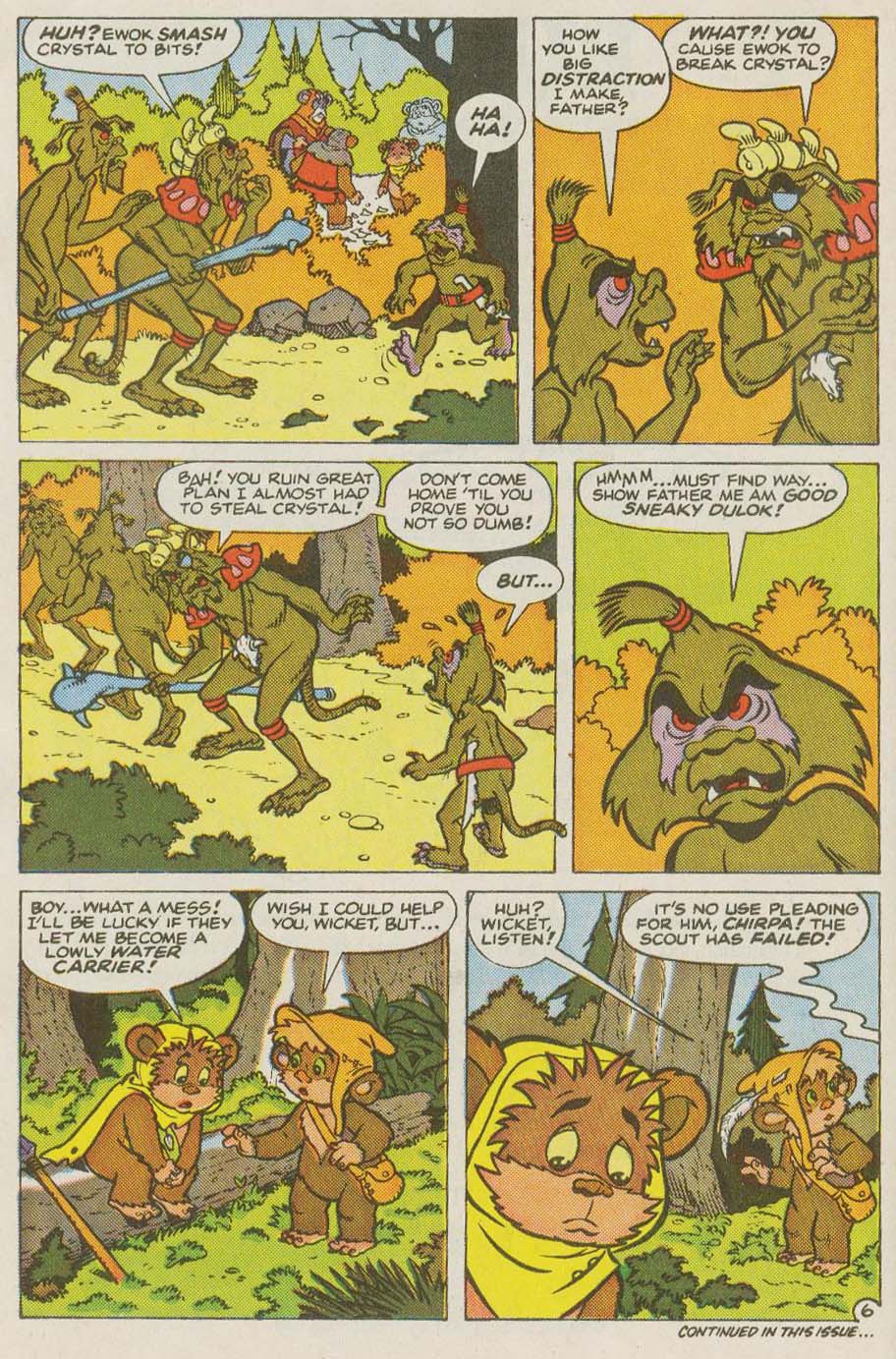 Read online Ewoks (1987) comic -  Issue #13 - 7