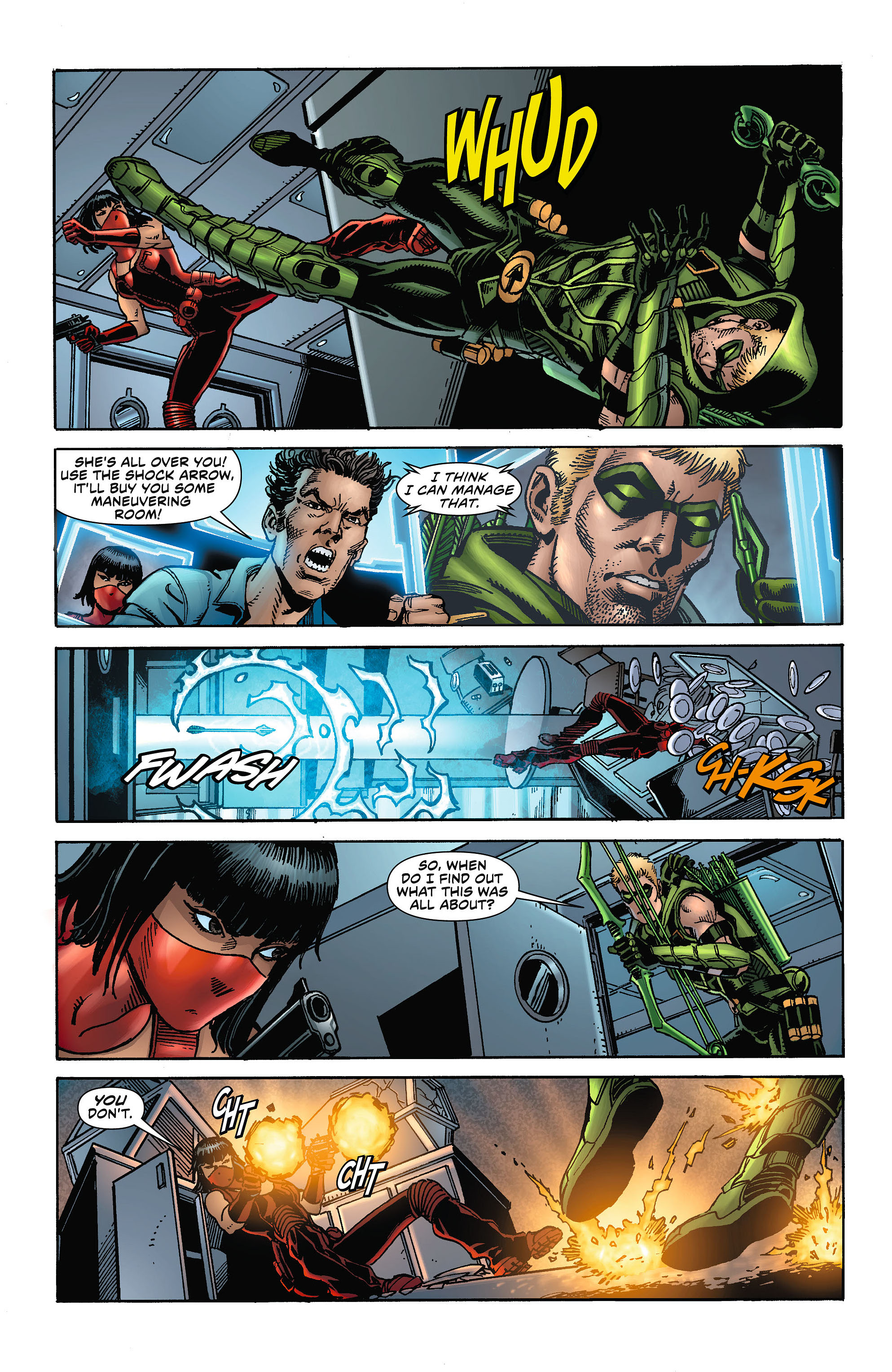 Read online Green Arrow (2011) comic -  Issue #4 - 17
