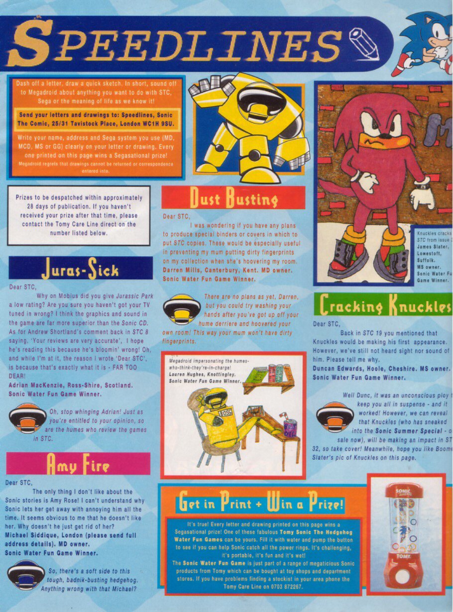Read online Sonic the Comic comic -  Issue #31 - 31