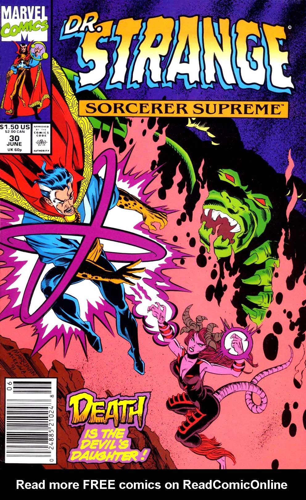 Read online Doctor Strange: Sorcerer Supreme comic -  Issue #30 - 1