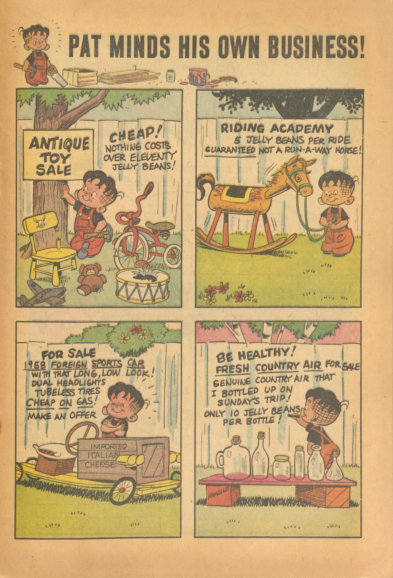 Read online Pat the Brat comic -  Issue #26 - 27