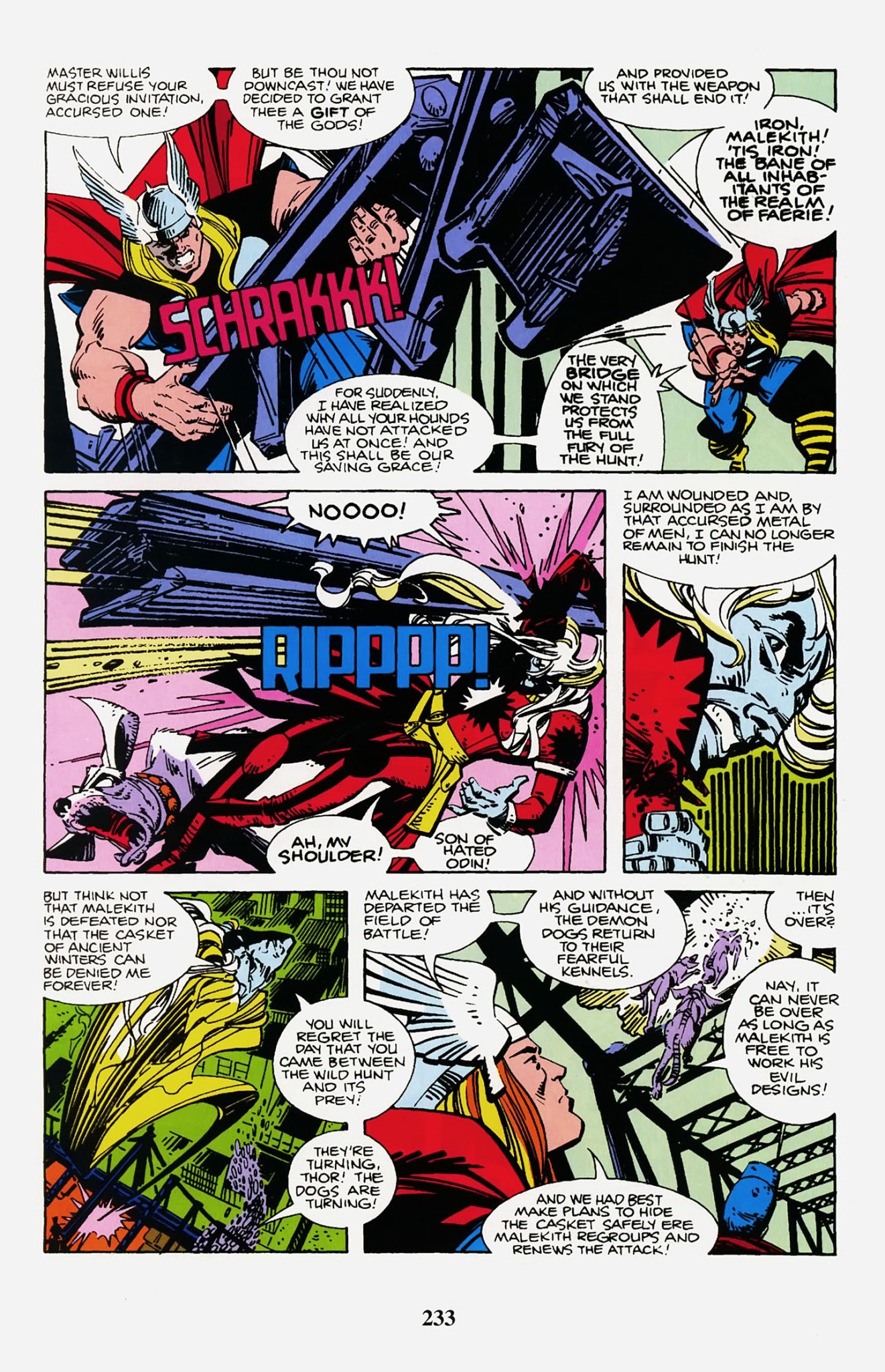 Read online Thor Visionaries: Walter Simonson comic -  Issue # TPB 1 - 235