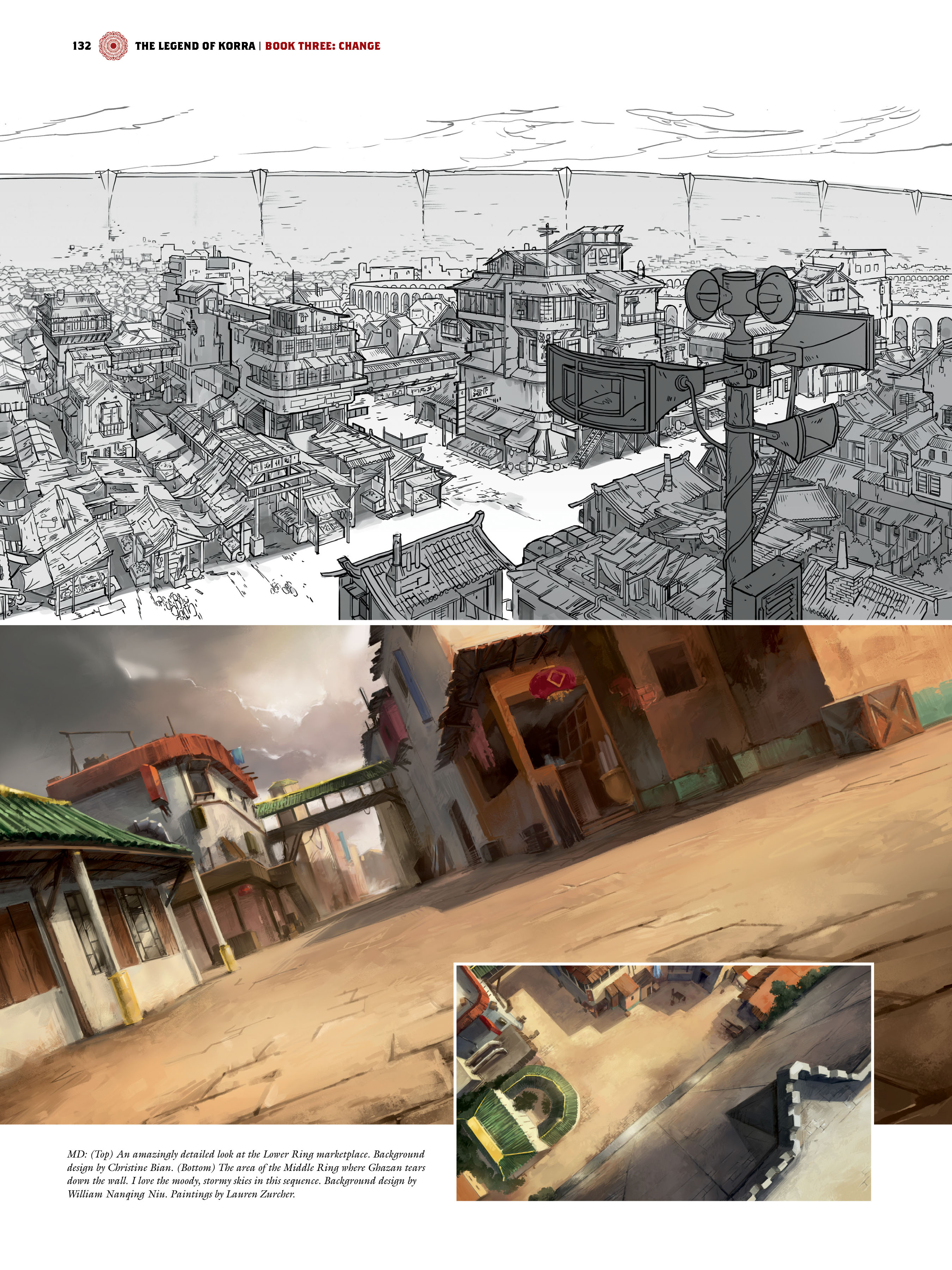 Read online The Legend of Korra: The Art of the Animated Series comic -  Issue # TPB 3 - 133