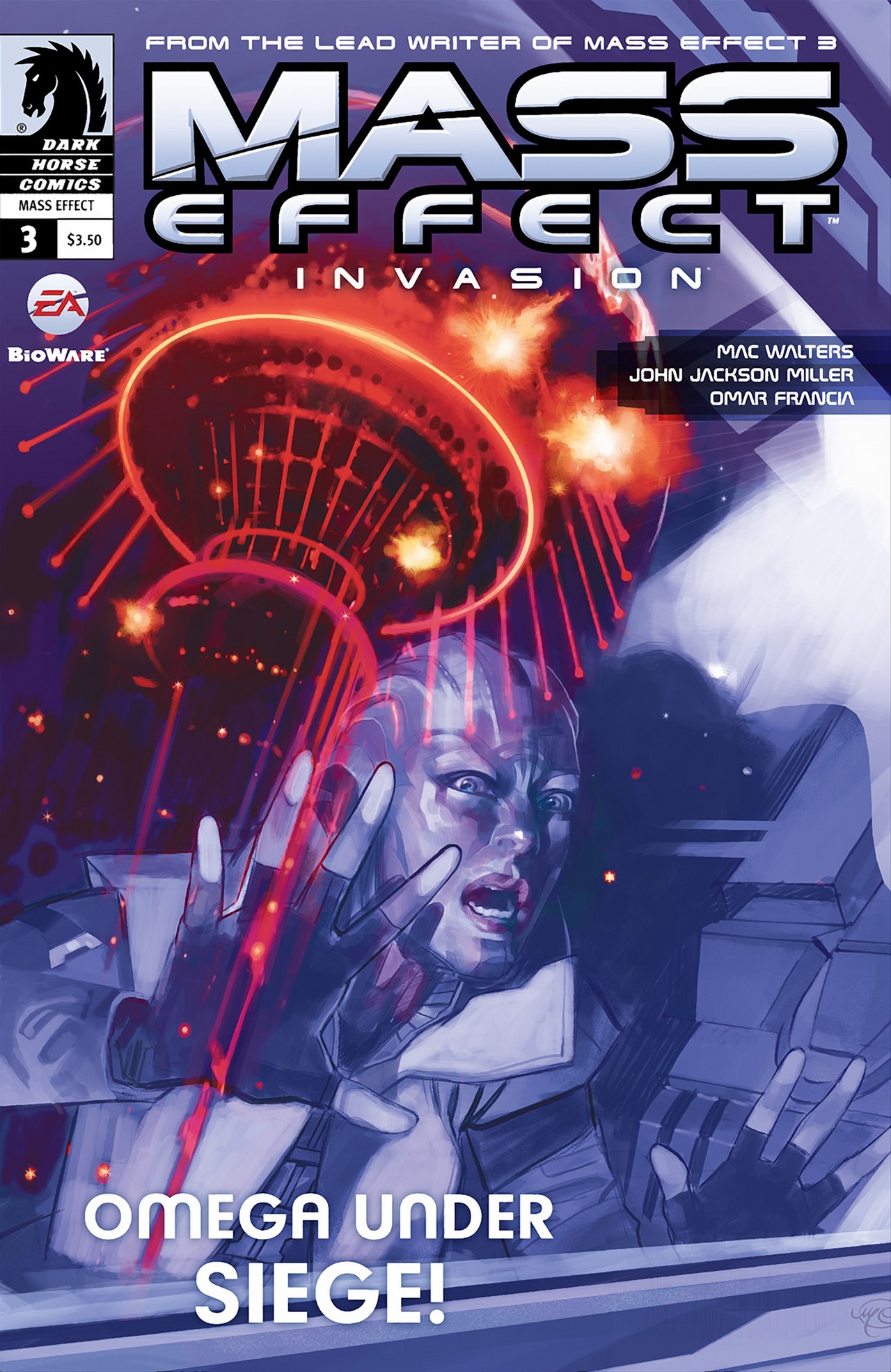 Read online Mass Effect: Invasion comic -  Issue #3 - 1