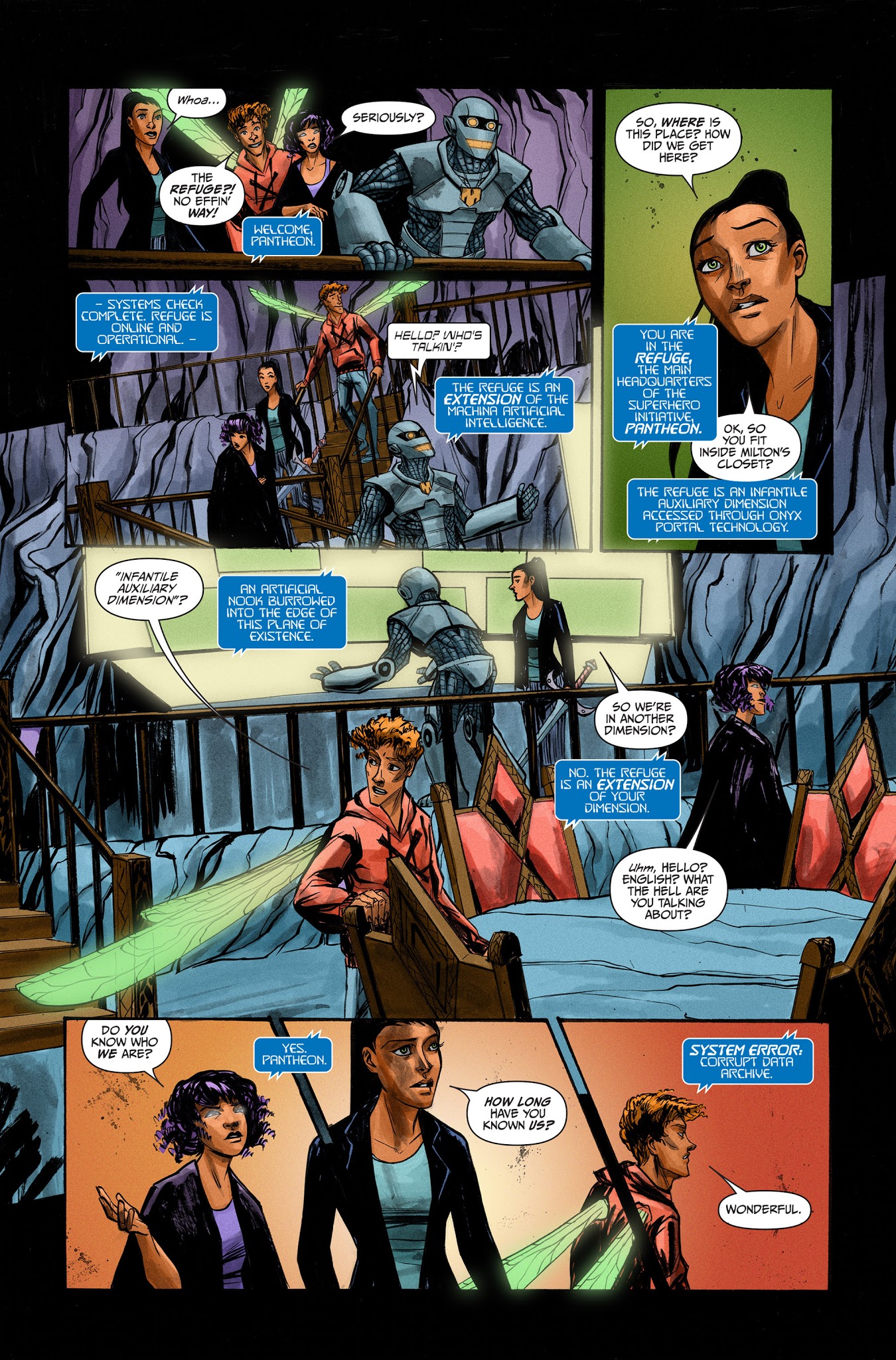 Read online The Pantheon Project comic -  Issue #1 - 27