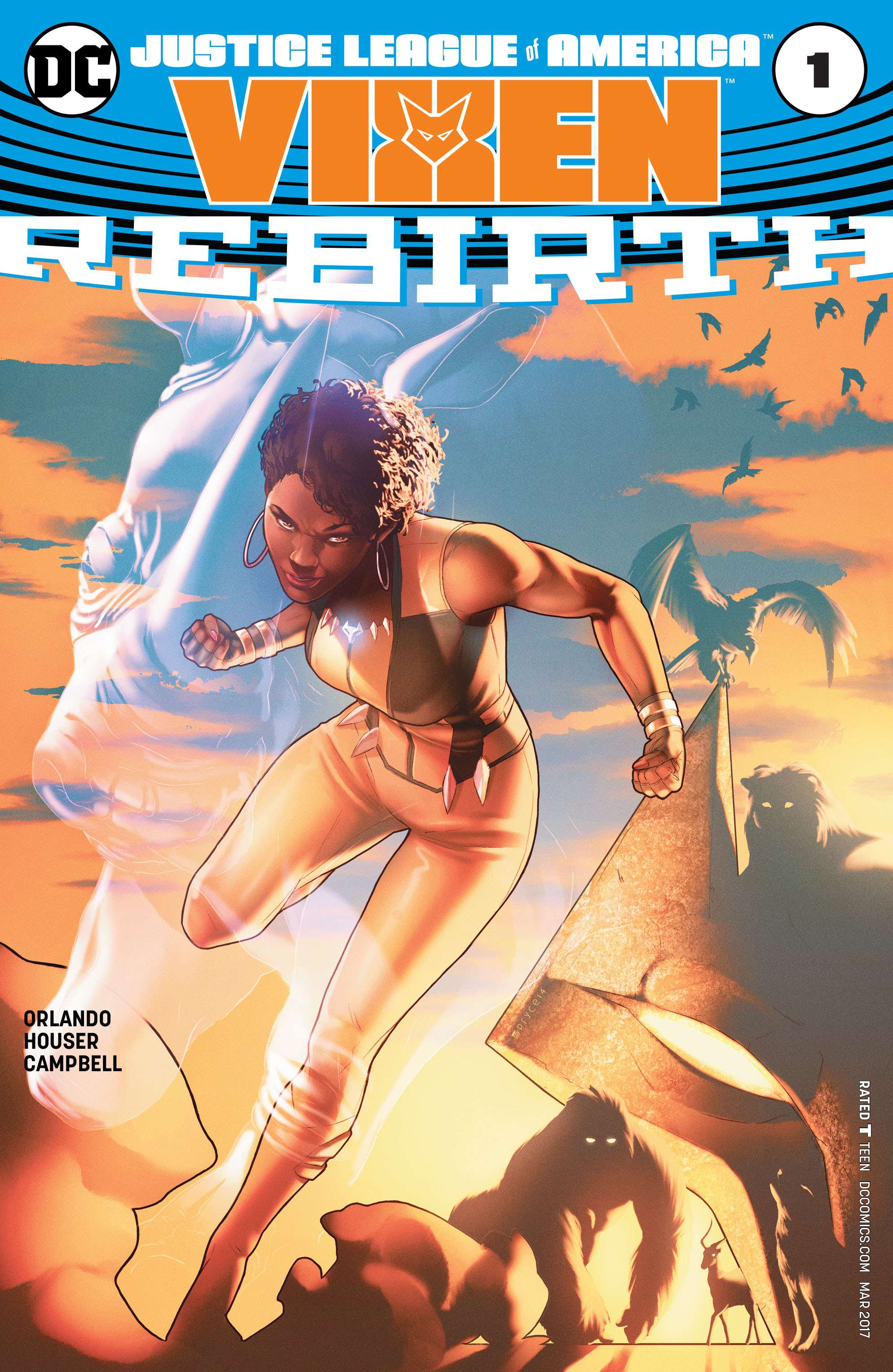 Read online Justice League of America: Vixen Rebirth comic -  Issue # Full - 3