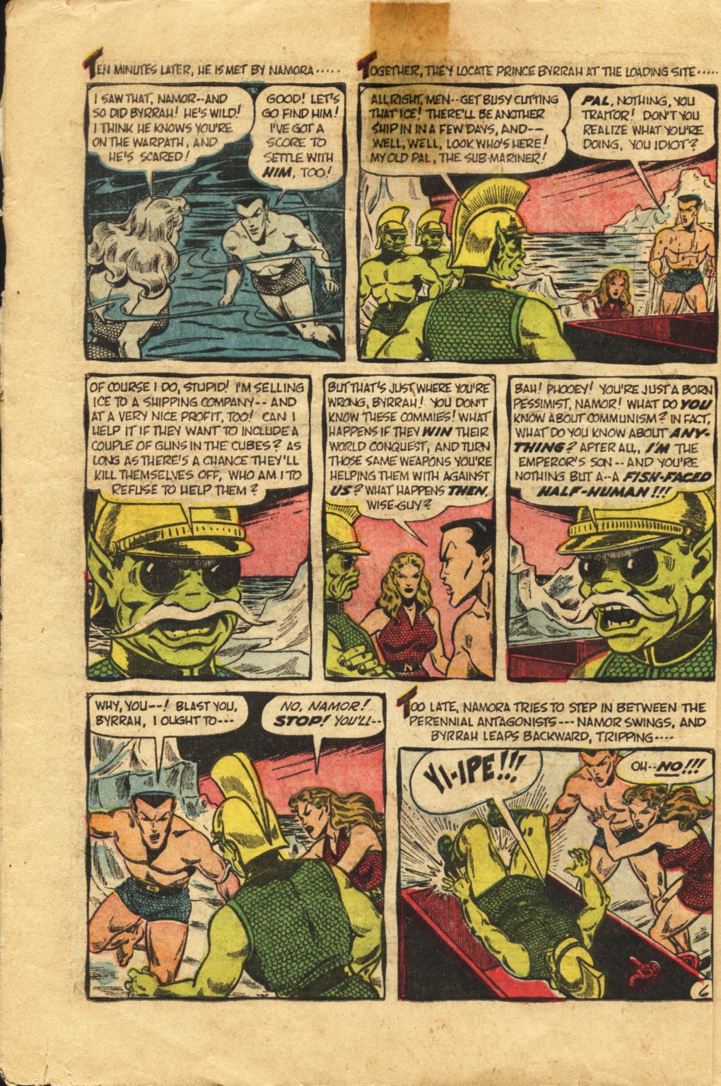 Read online Sub-Mariner Comics comic -  Issue #41 - 7