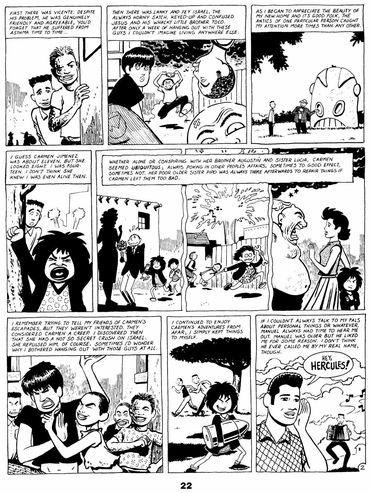 Read online Love and Rockets (1982) comic -  Issue #20 - 25