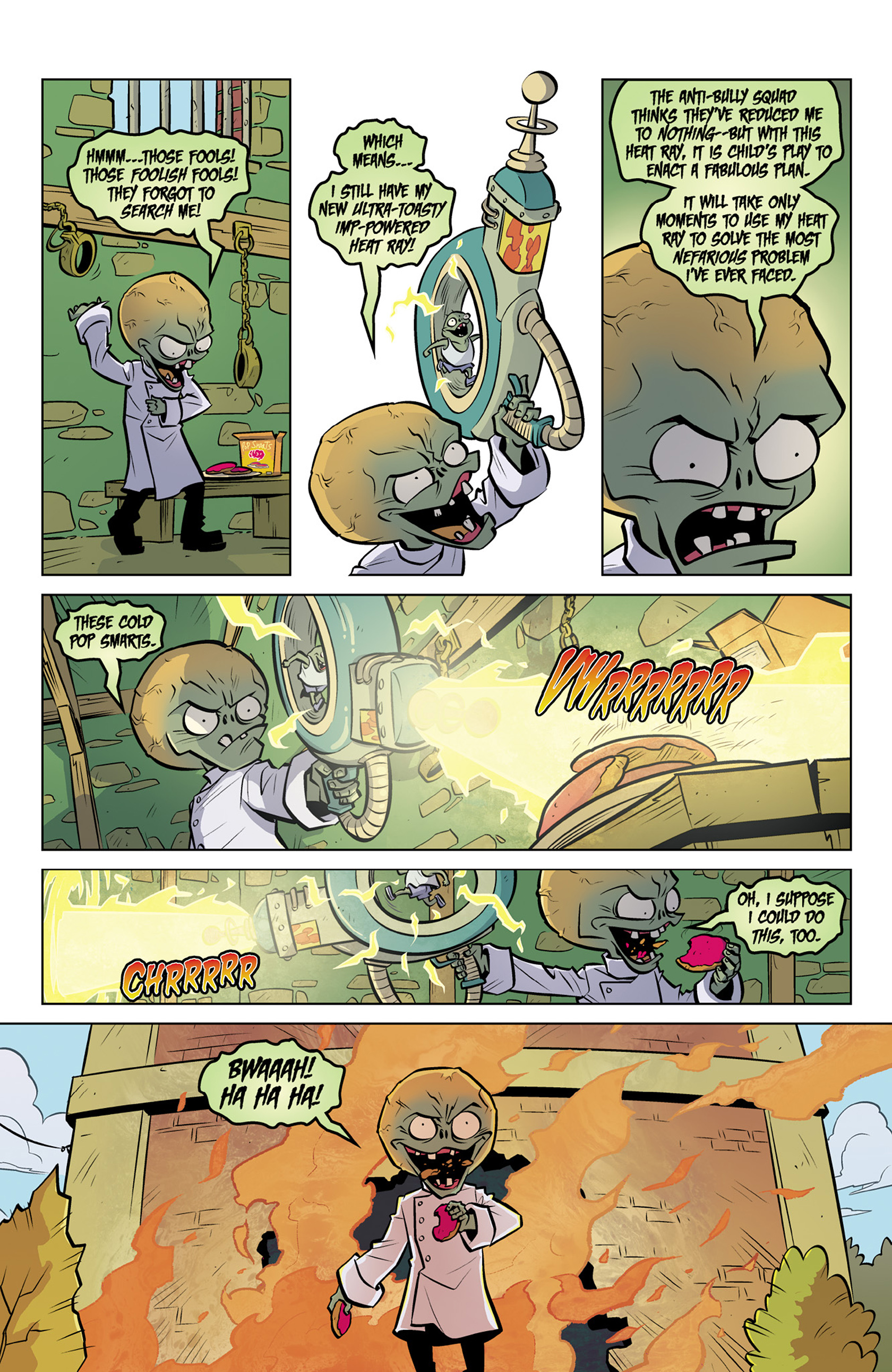 Read online Plants vs. Zombies: Bully For You comic -  Issue #3 - 10