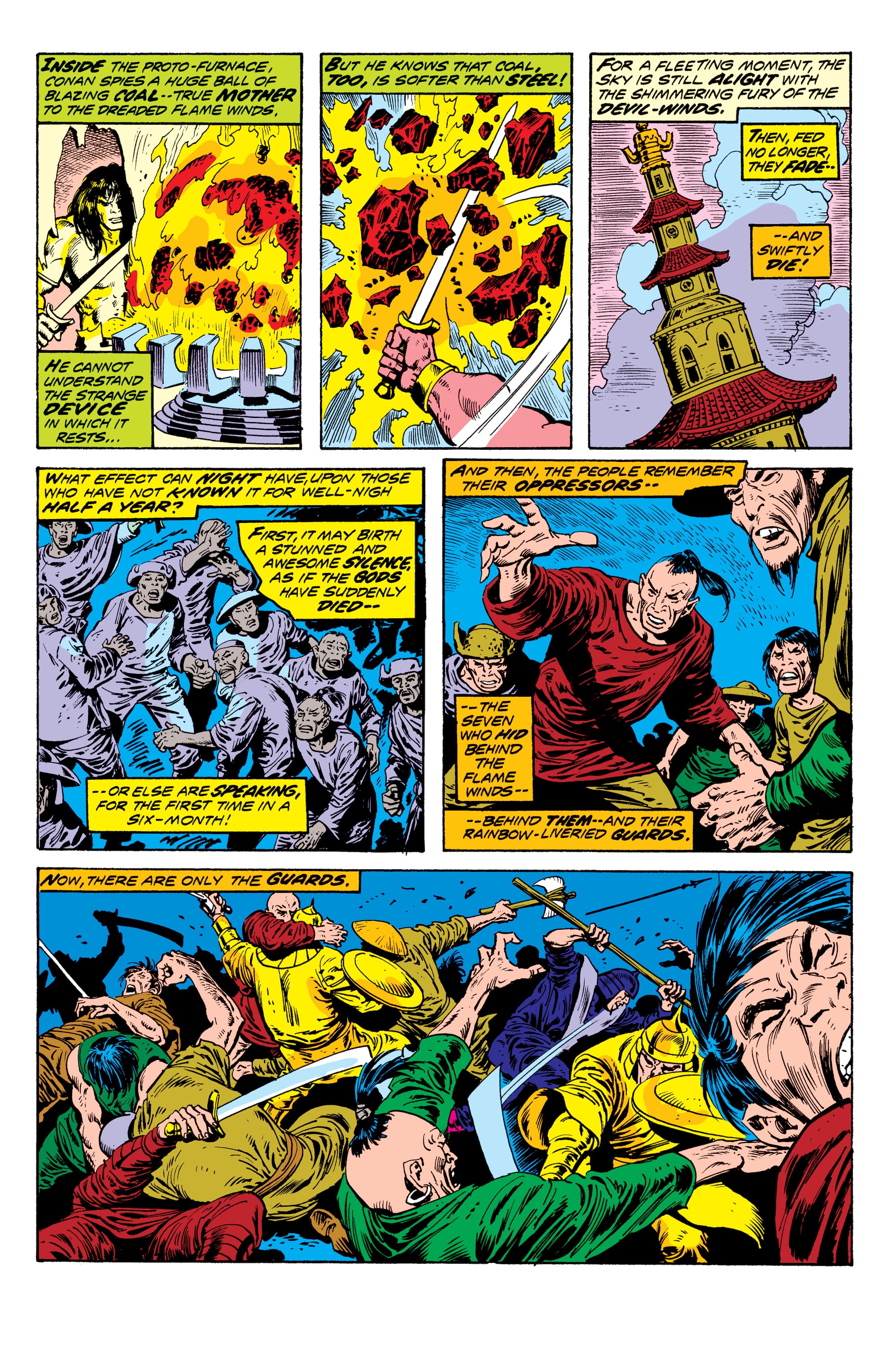 Read online Conan The Barbarian Epic Collection: The Original Marvel Years - The Curse Of The Golden Skull comic -  Issue # TPB (Part 2) - 63