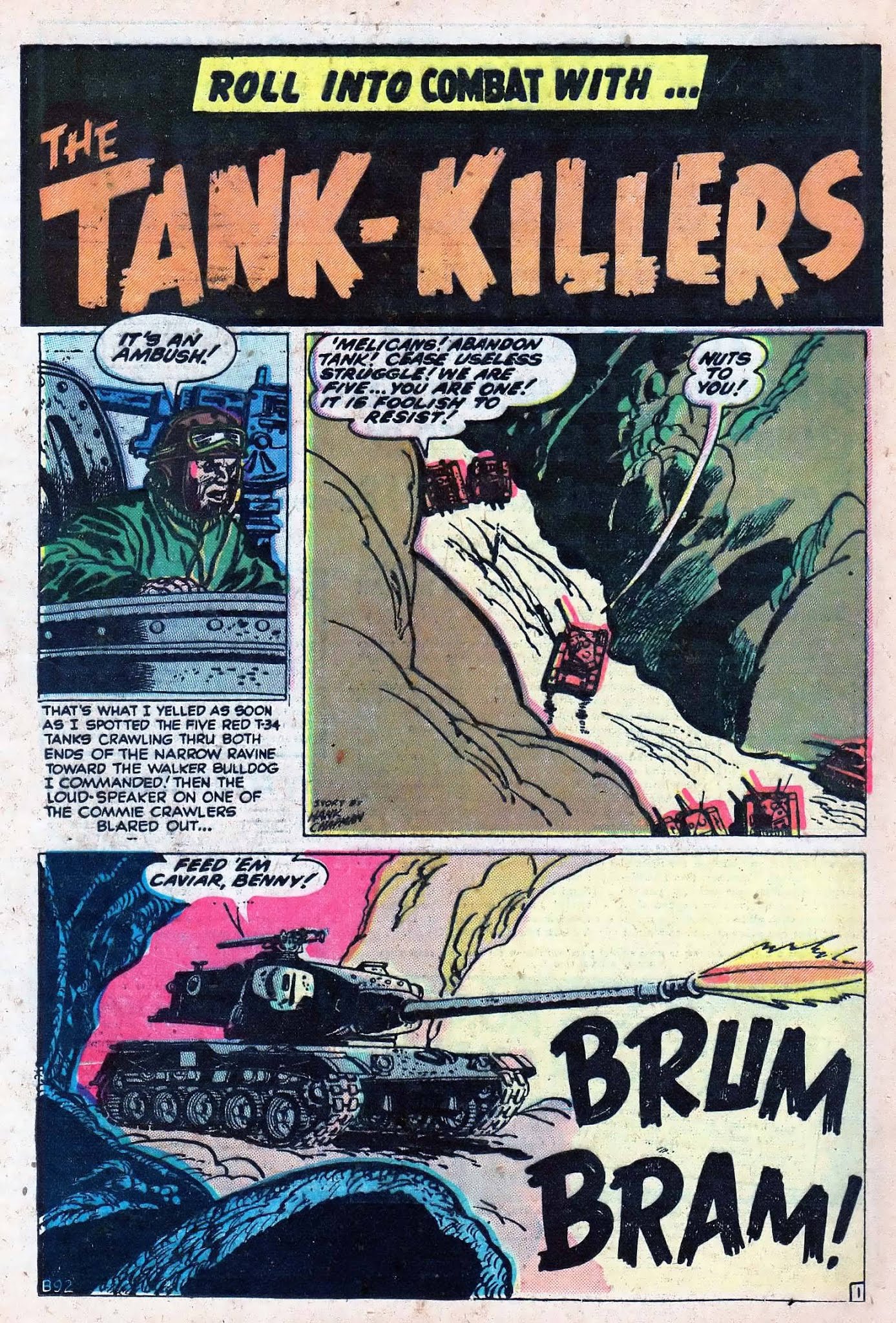 Read online Combat (1952) comic -  Issue #4 - 20