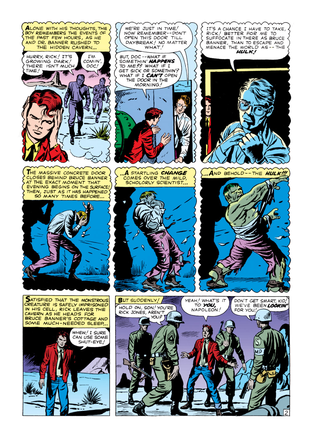 Read online Marvel Masterworks: The Incredible Hulk comic -  Issue # TPB 1 (Part 1) - 55