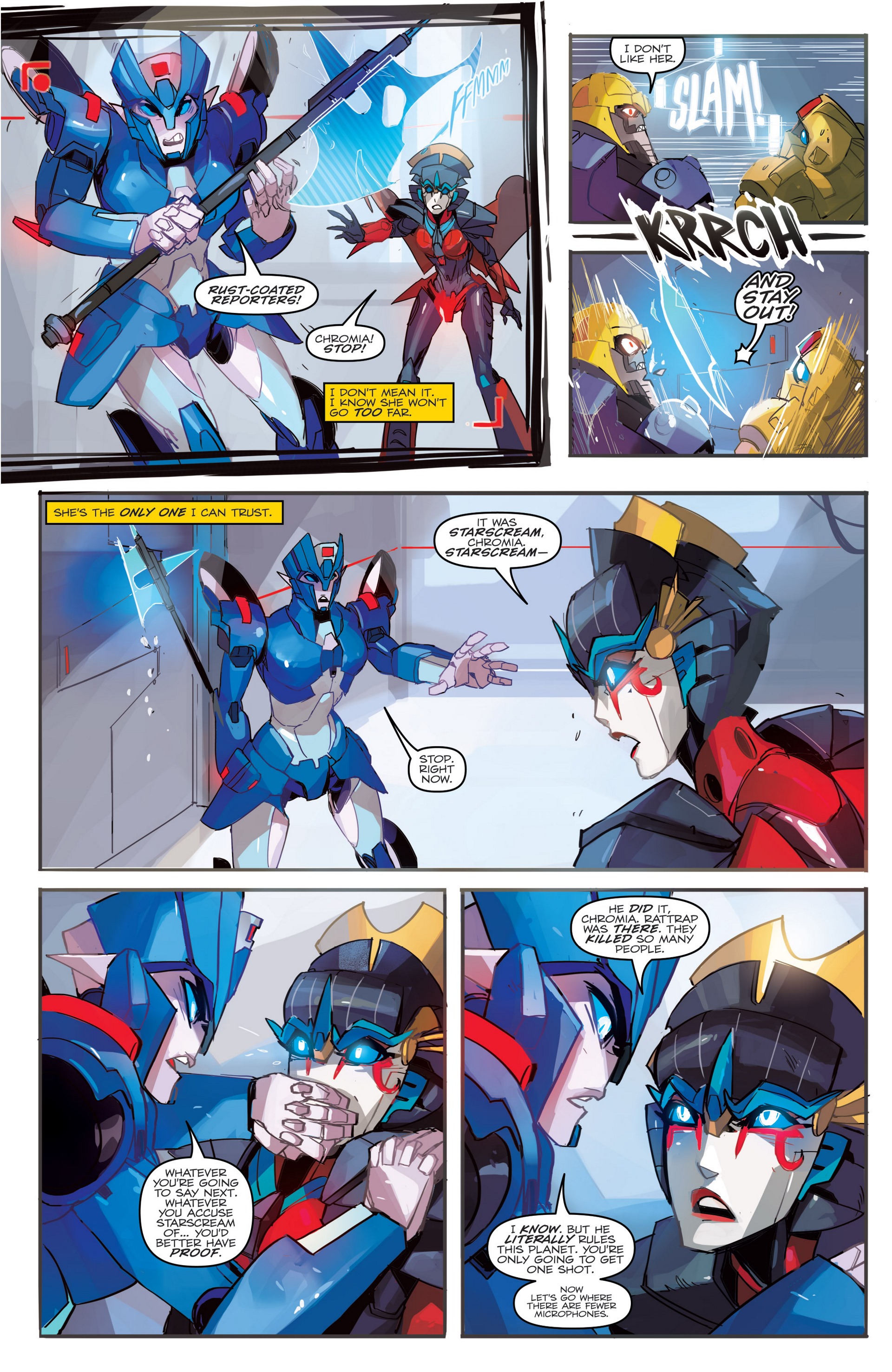 Read online The Transformers: Windblade (2014) comic -  Issue #2 - 9