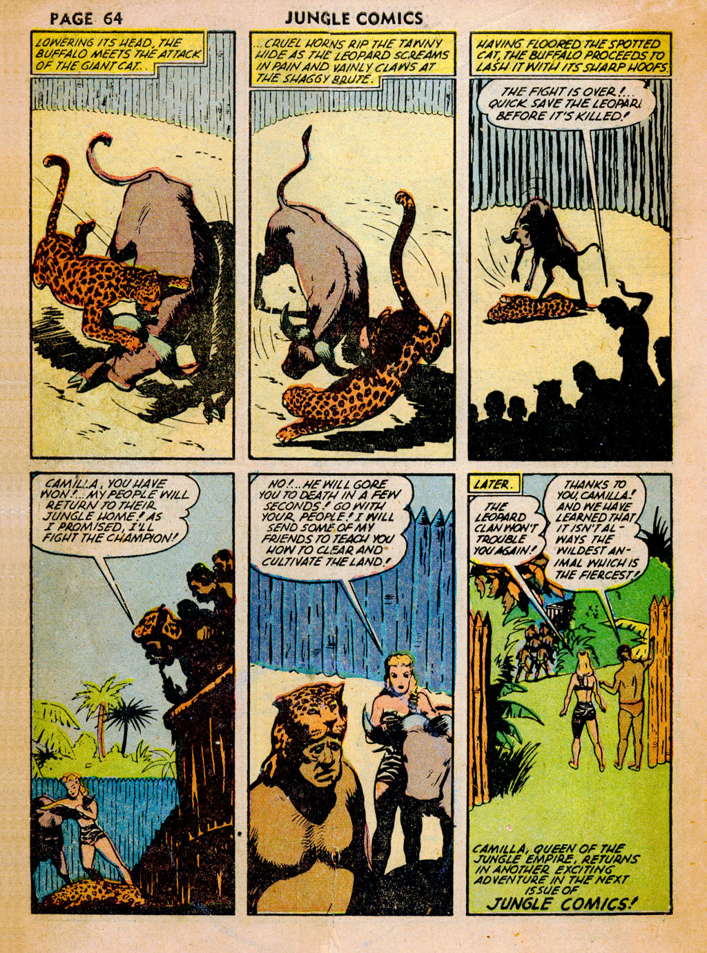 Read online Jungle Comics comic -  Issue #37 - 66