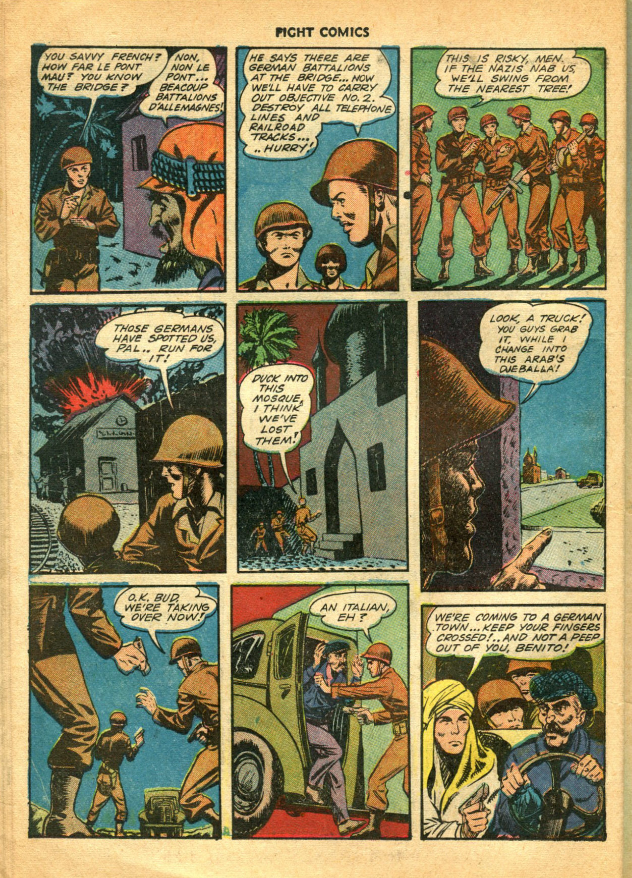 Read online Fight Comics comic -  Issue #27 - 26