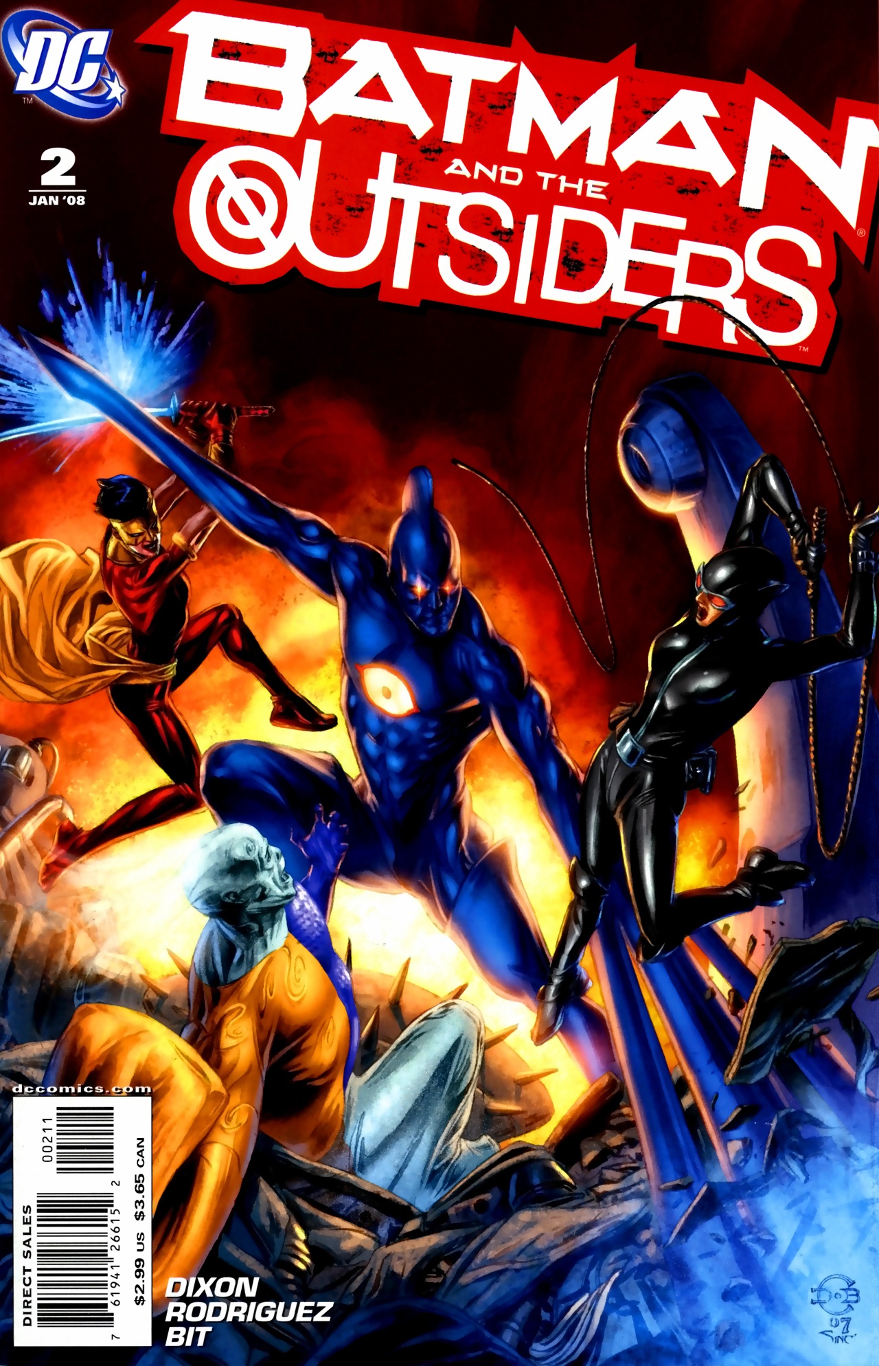 Read online Batman and the Outsiders (2007) comic -  Issue #2 - 1