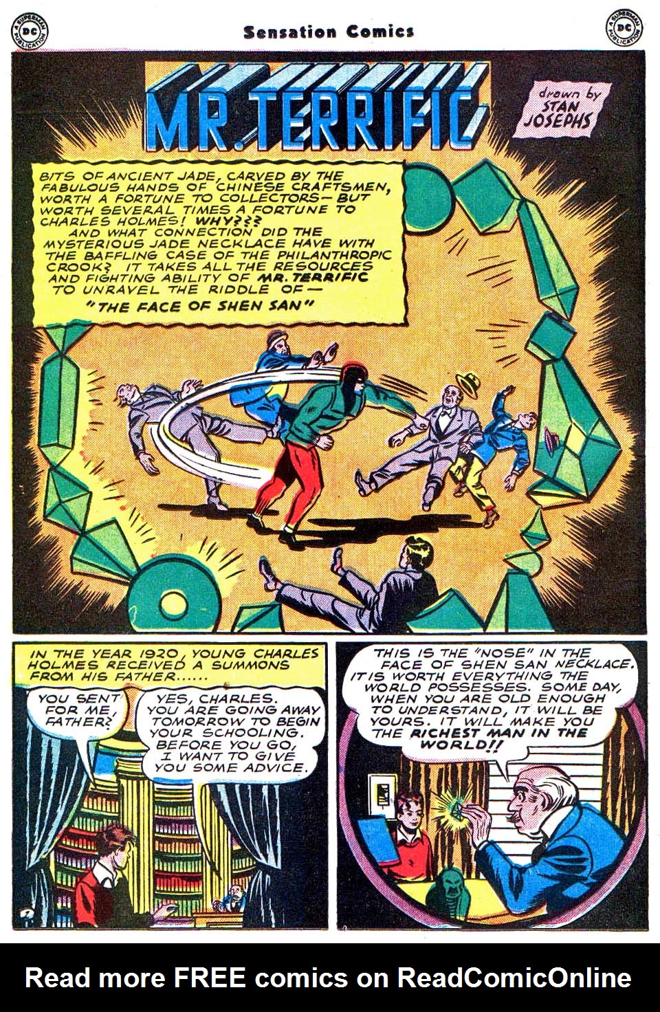 Read online Sensation (Mystery) Comics comic -  Issue #54 - 33