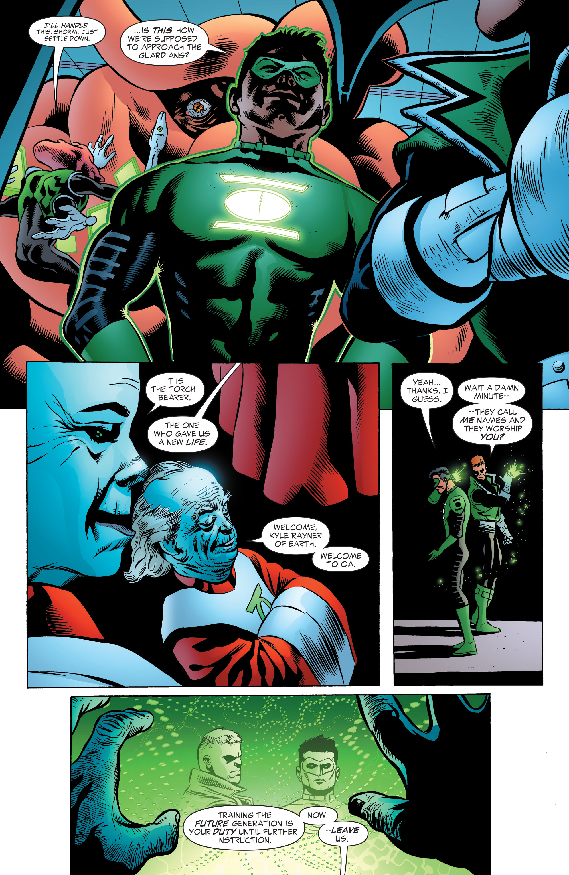 Read online Green Lantern by Geoff Johns comic -  Issue # TPB 1 (Part 2) - 99