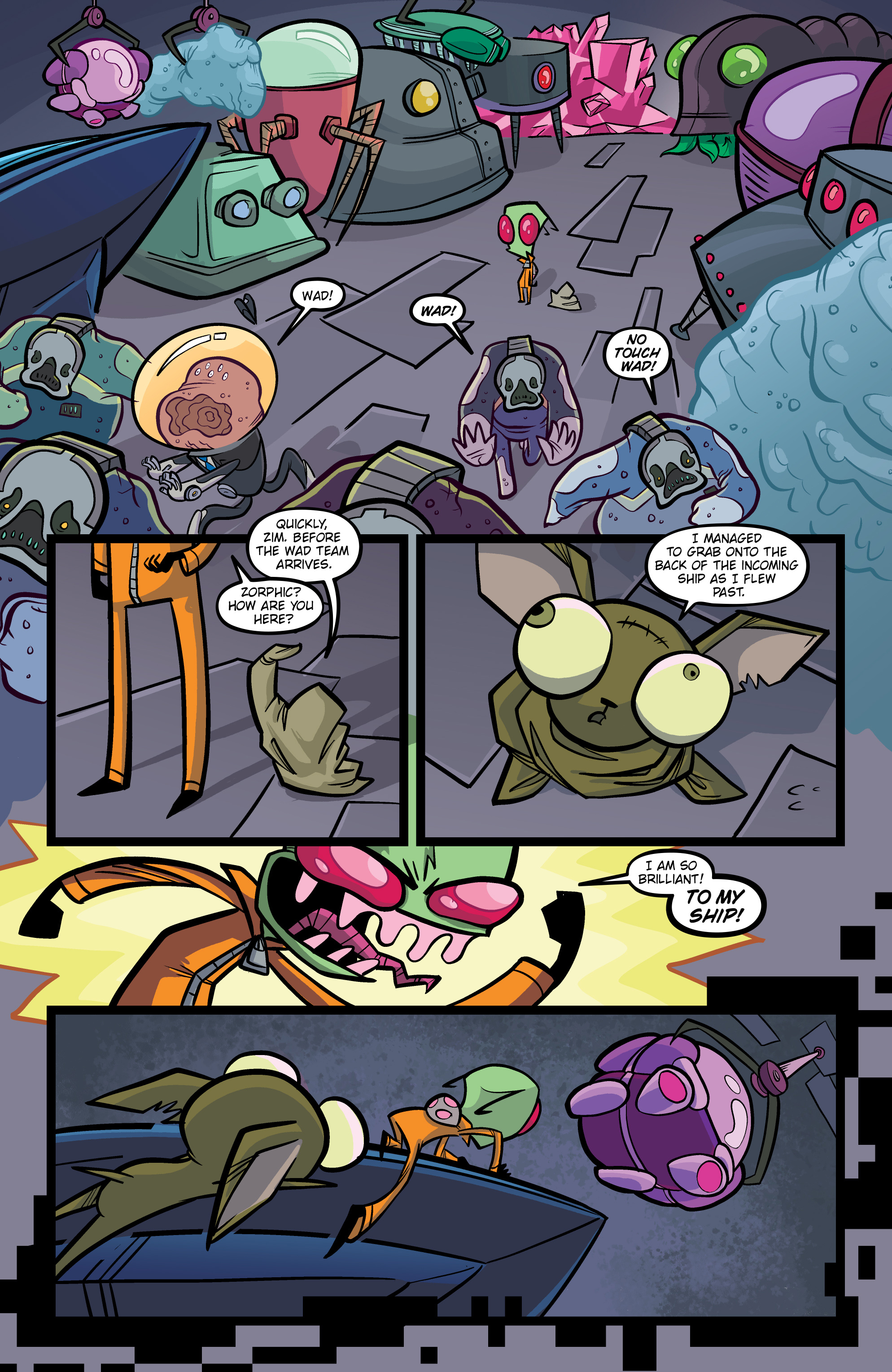 Read online Invader Zim comic -  Issue # _TPB 7 - 98