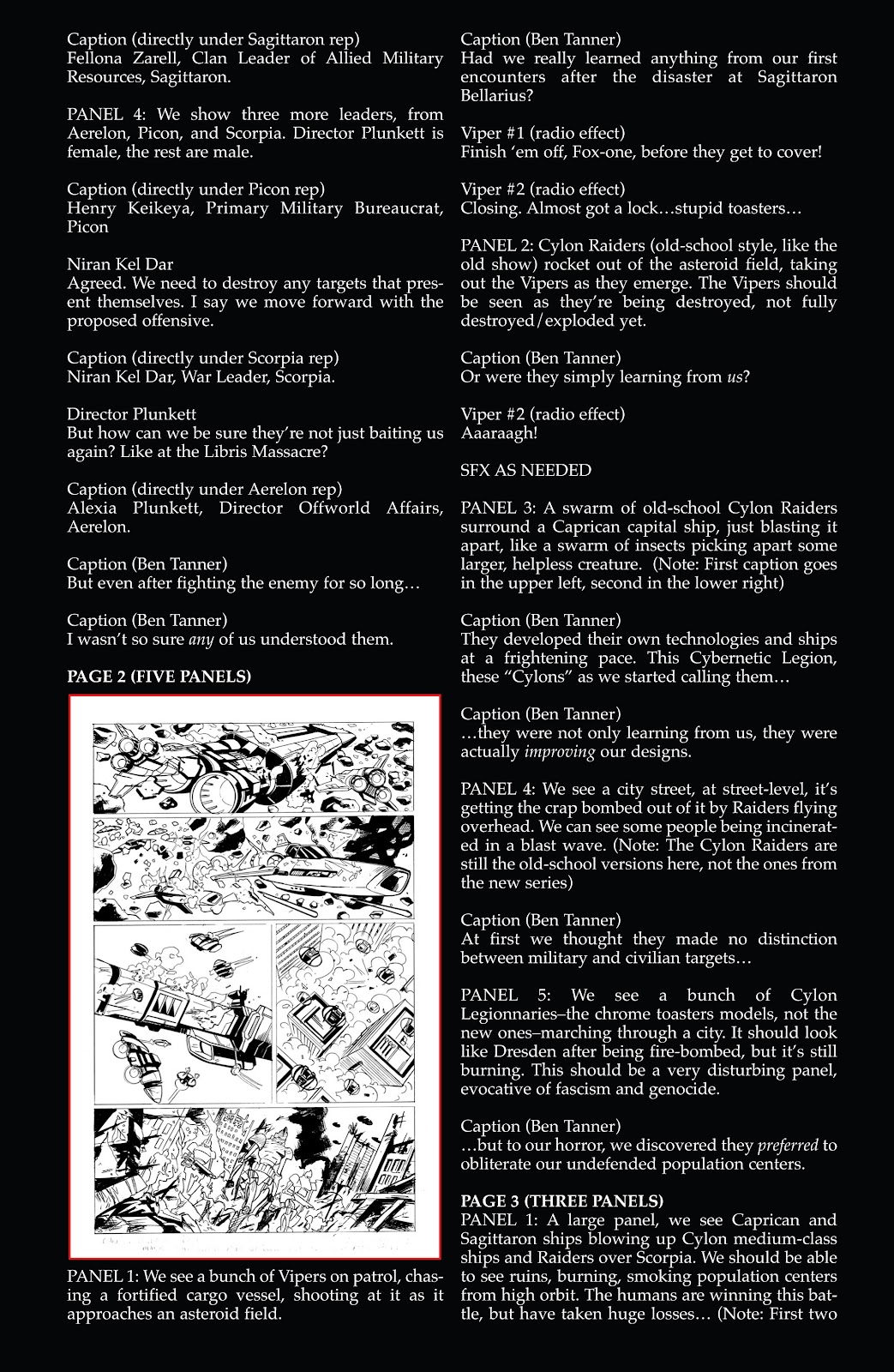 Battlestar Galactica: Cylon War issue 4 - Page 24
