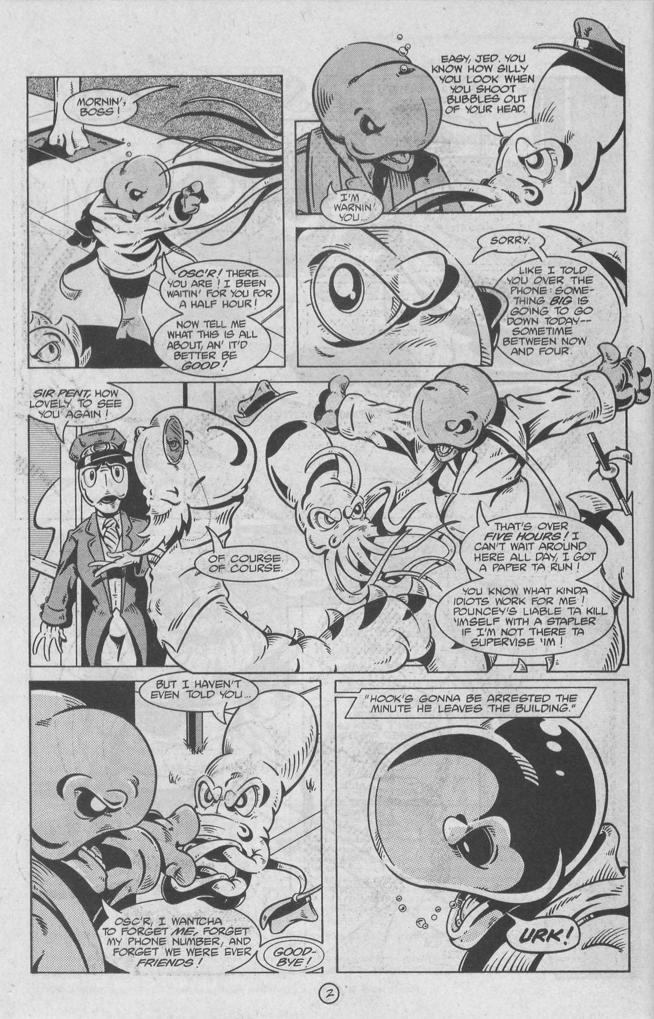 Read online The Fish Police comic -  Issue #19 - 4