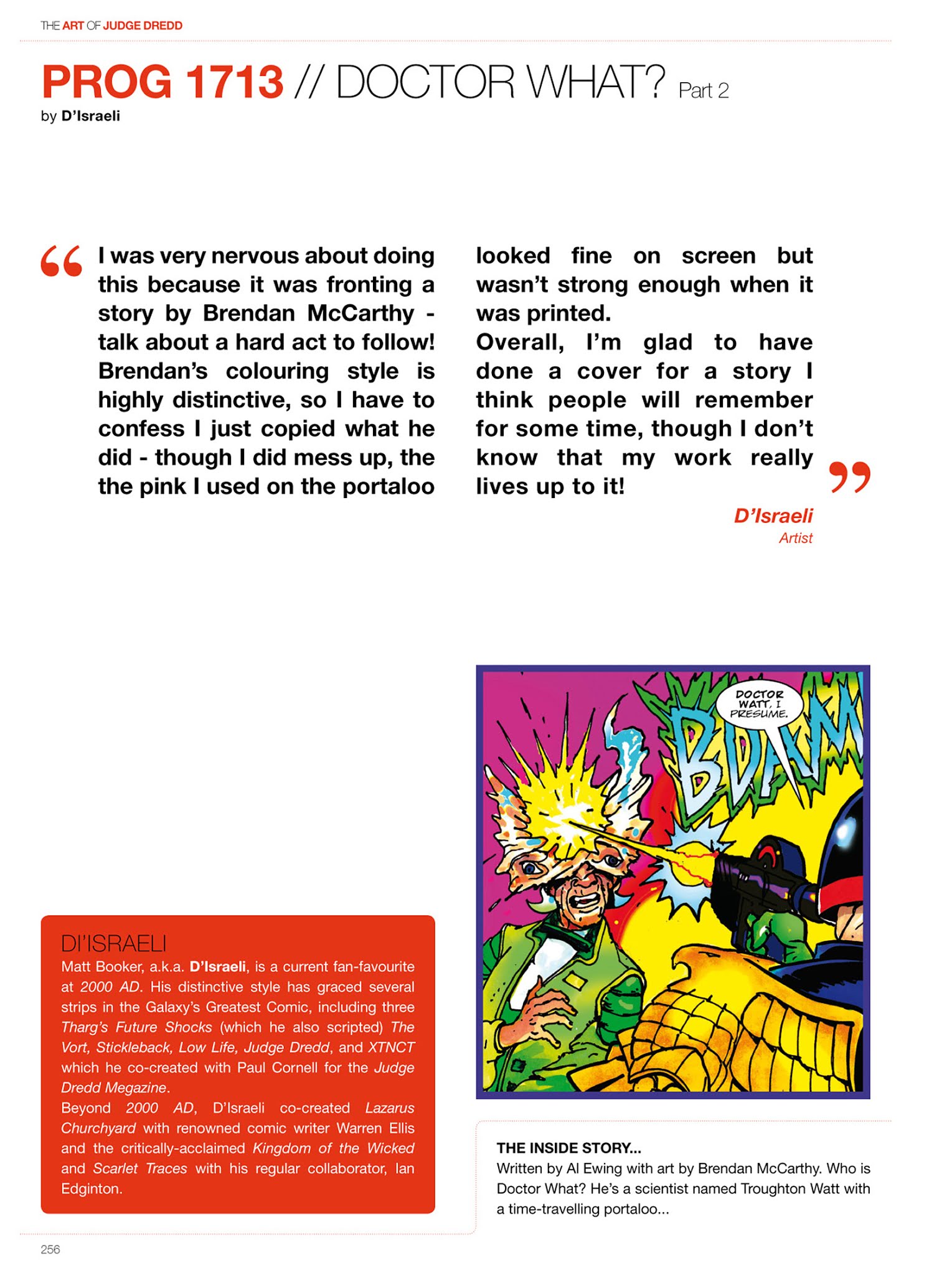 Read online The Art of Judge Dredd: Featuring 35 Years of Zarjaz Covers comic -  Issue # TPB (Part 3) - 74