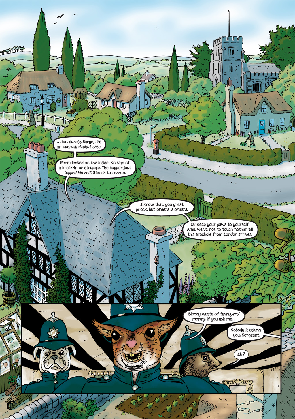 Read online Grandville comic -  Issue # Vol. 1  - 14