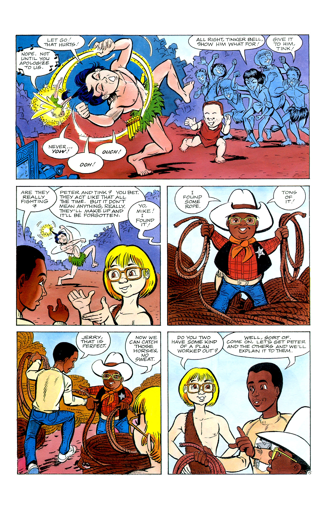 Read online Peter Pan: The Return to Never-Never Land comic -  Issue #2 - 17