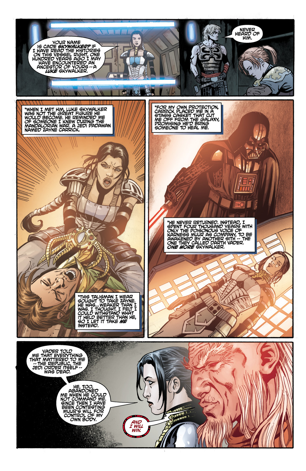 Read online Star Wars: Legacy (2006) comic -  Issue #28 - 19