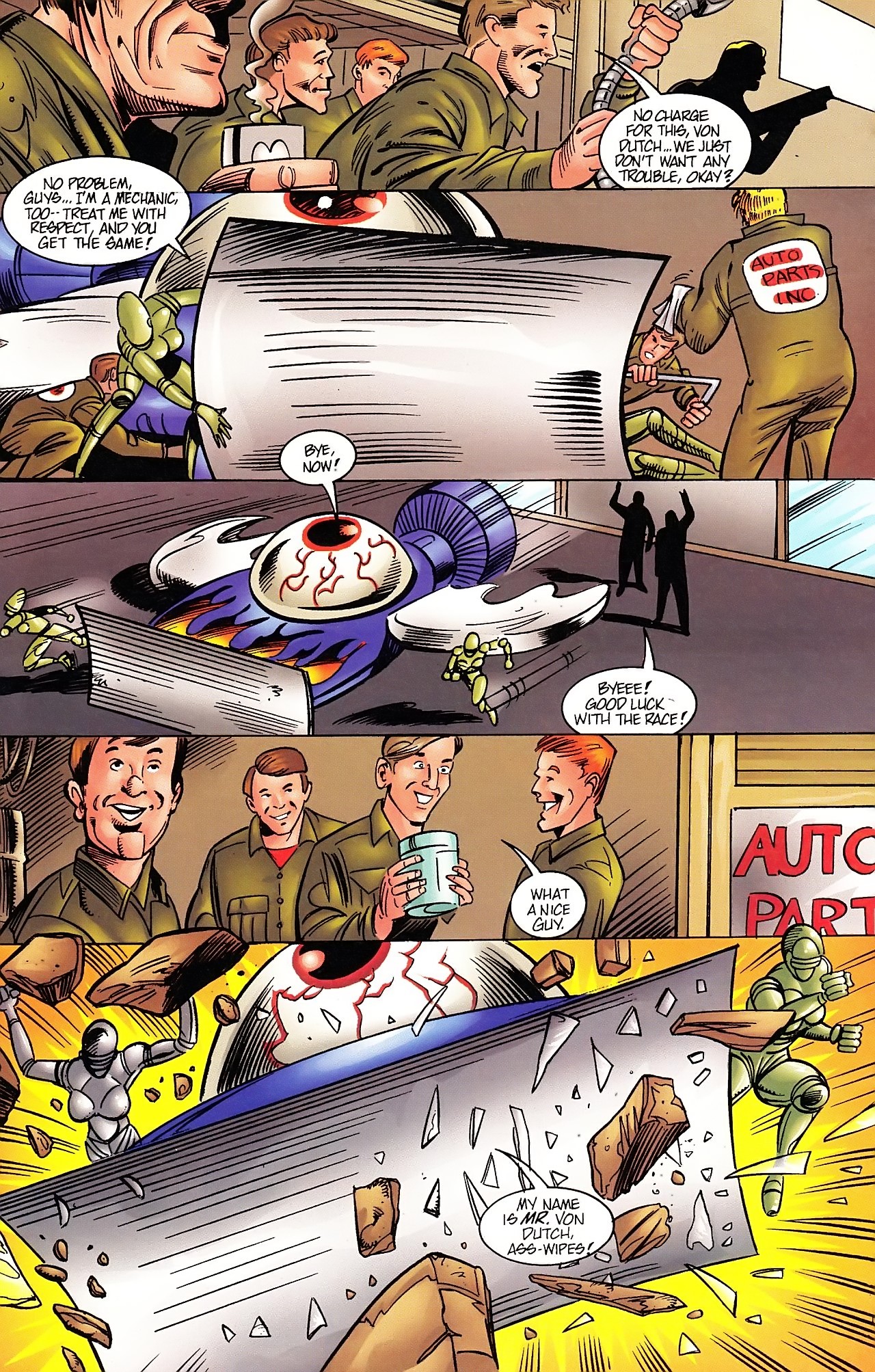 Read online Death Race 2020 comic -  Issue #7 - 17