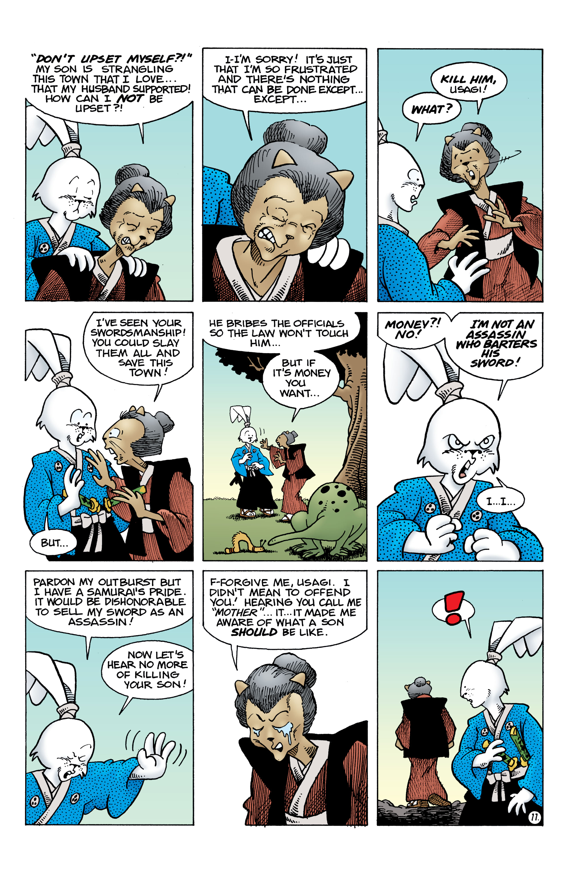 Read online Usagi Yojimbo: Wanderer’s Road comic -  Issue #2 - 13