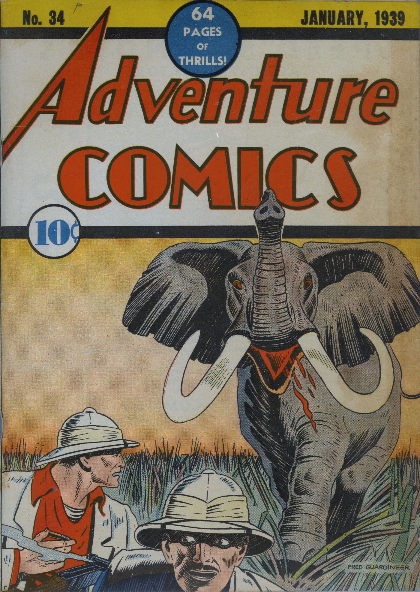 Read online Adventure Comics (1938) comic -  Issue #34 - 2