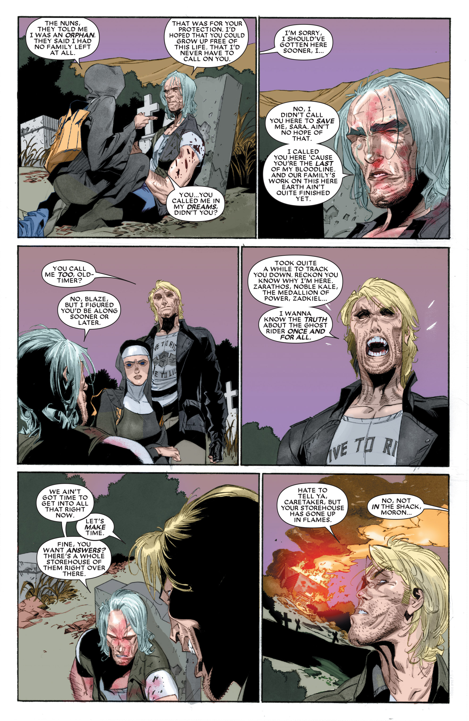 Read online Ghost Rider: The War For Heaven comic -  Issue # TPB 1 (Part 3) - 29