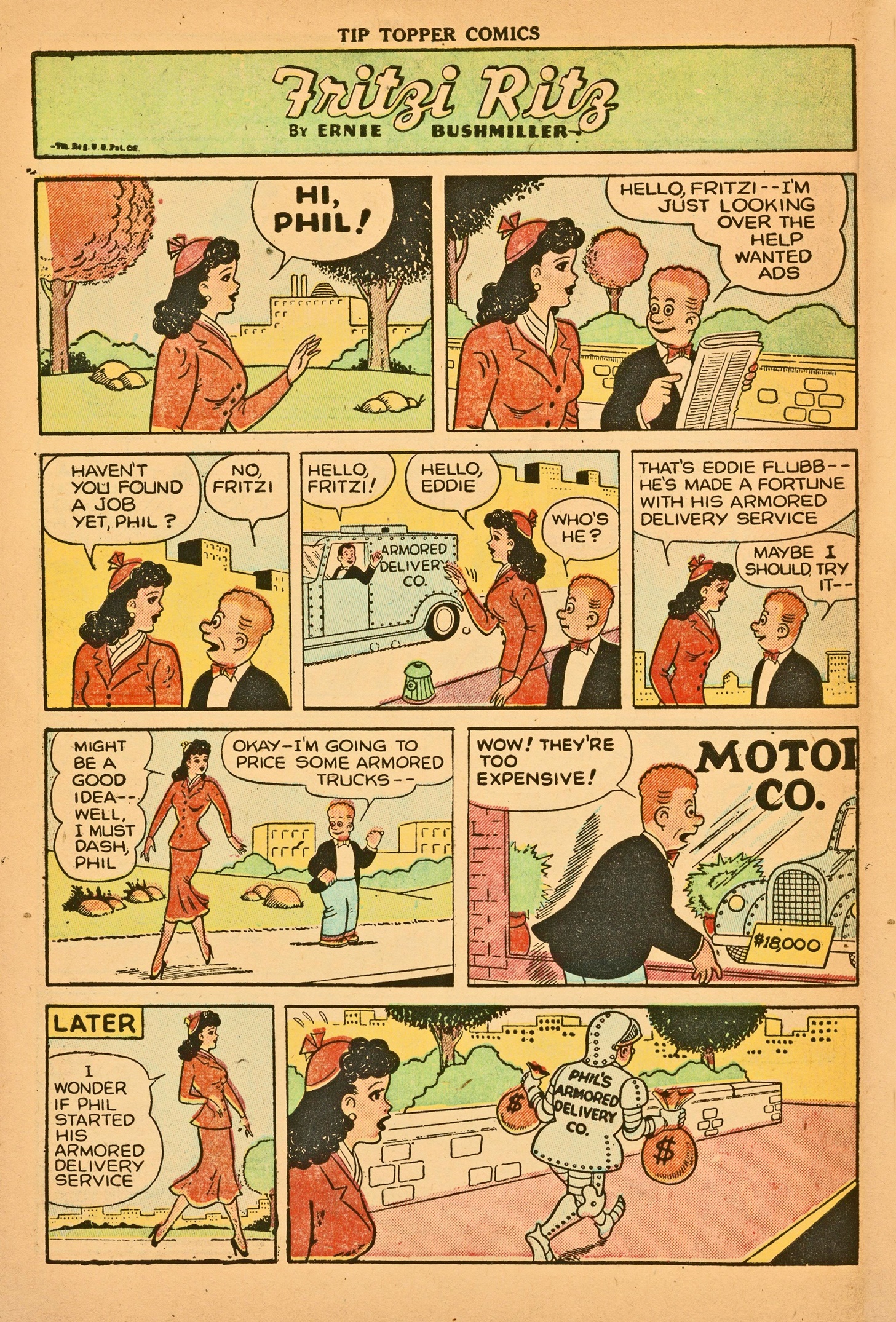 Read online Tip Topper Comics comic -  Issue #7 - 6