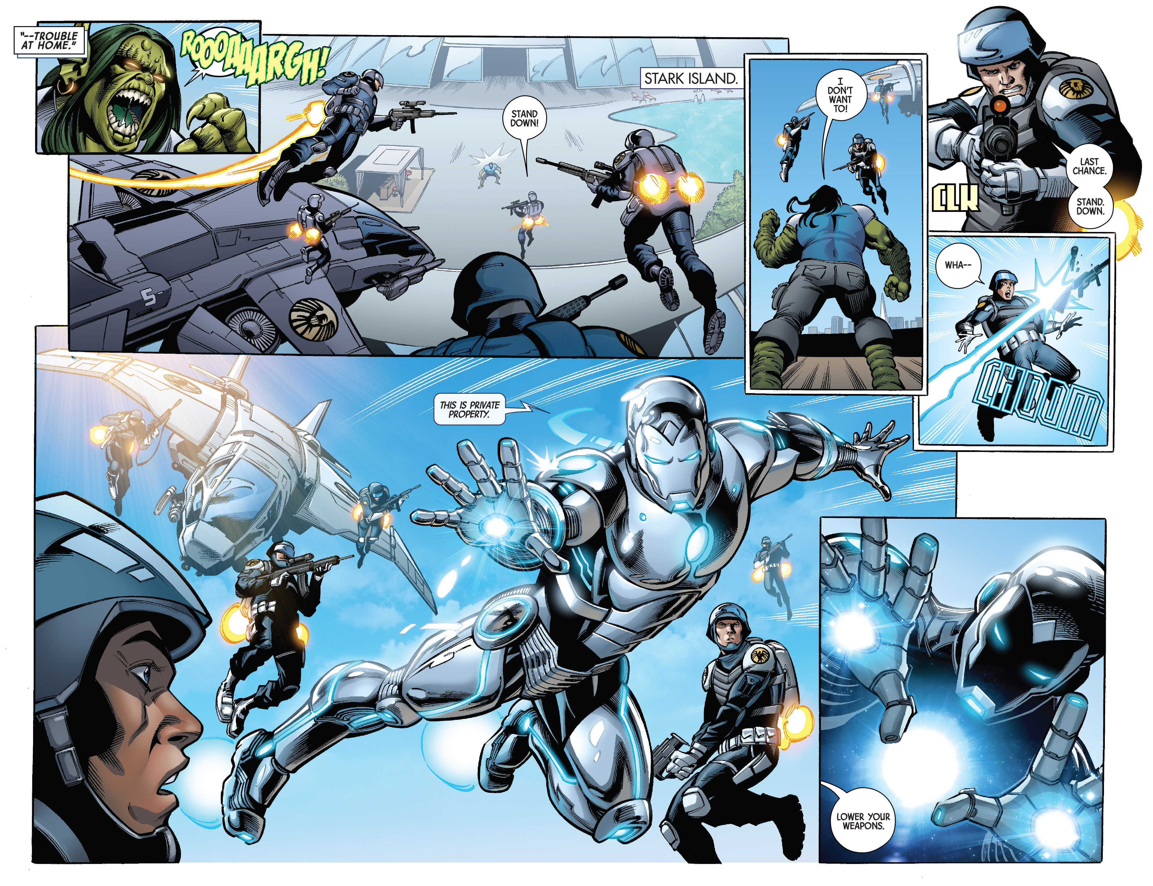 Read online Superior Iron Man comic -  Issue #4 - 9