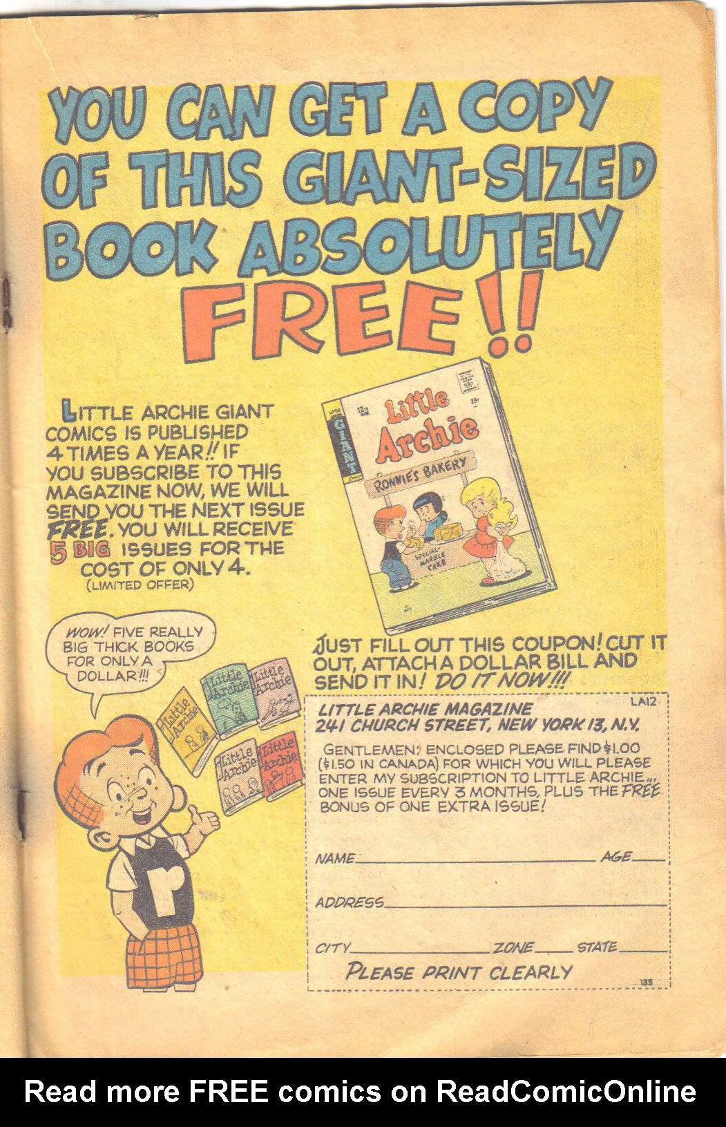 Read online Cosmo the Merry Martian comic -  Issue #6 - 19