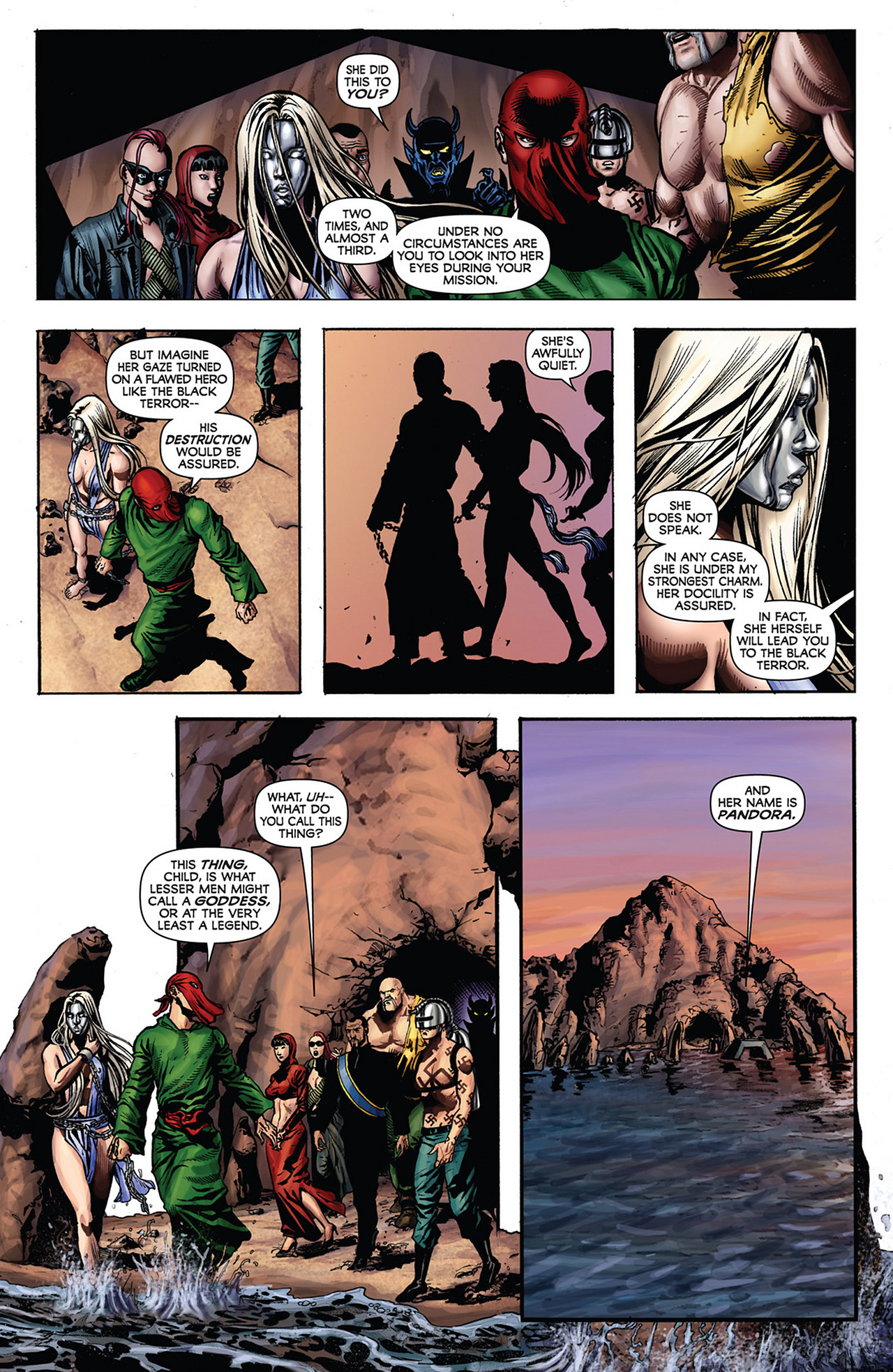 Read online Black Terror (2008) comic -  Issue #13 - 20