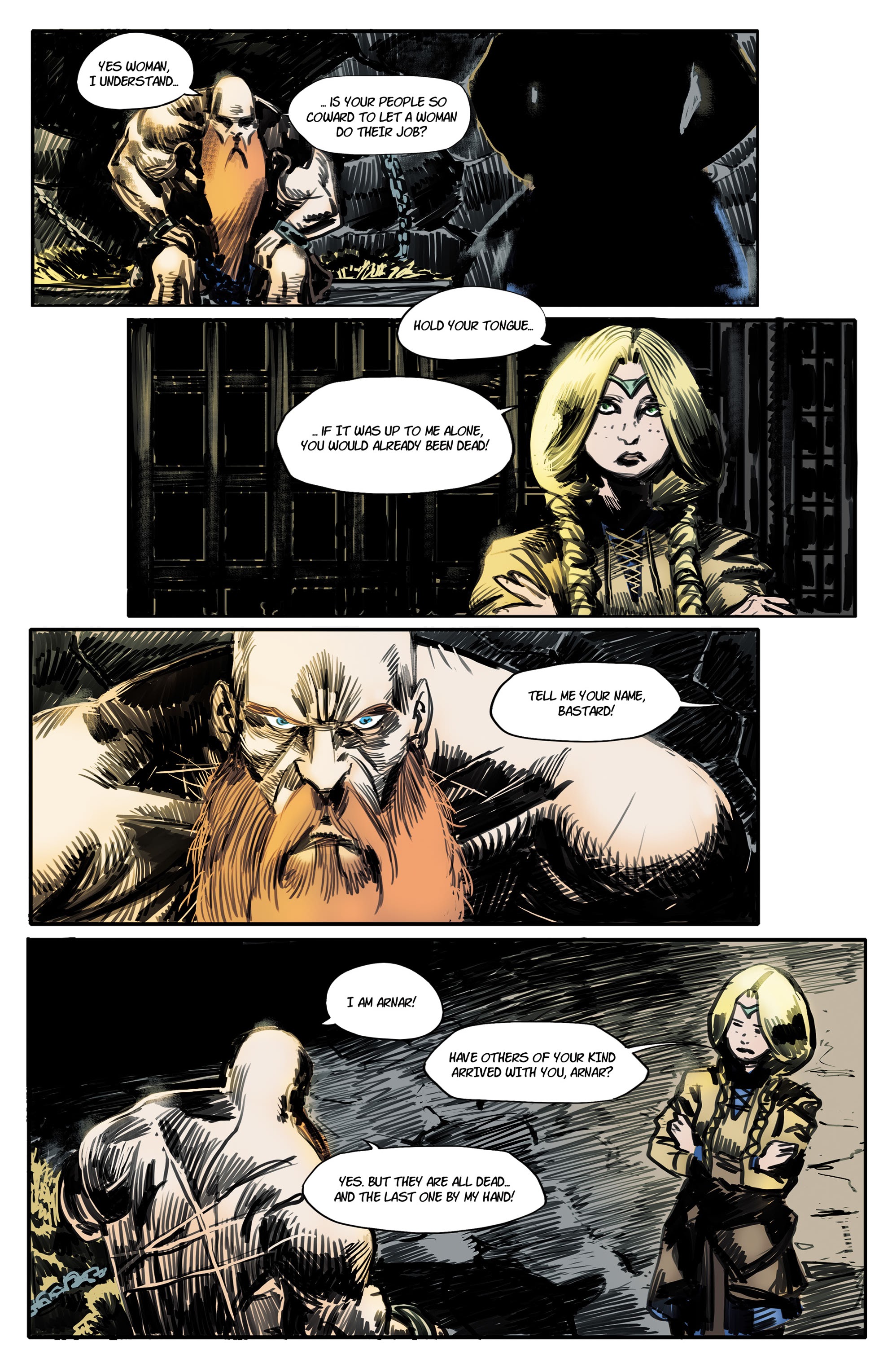 Read online Runes comic -  Issue #2 - 16