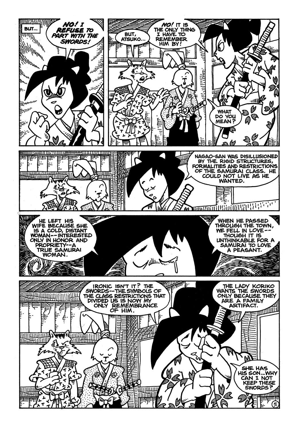 Read online Usagi Yojimbo (1987) comic -  Issue #19 - 7