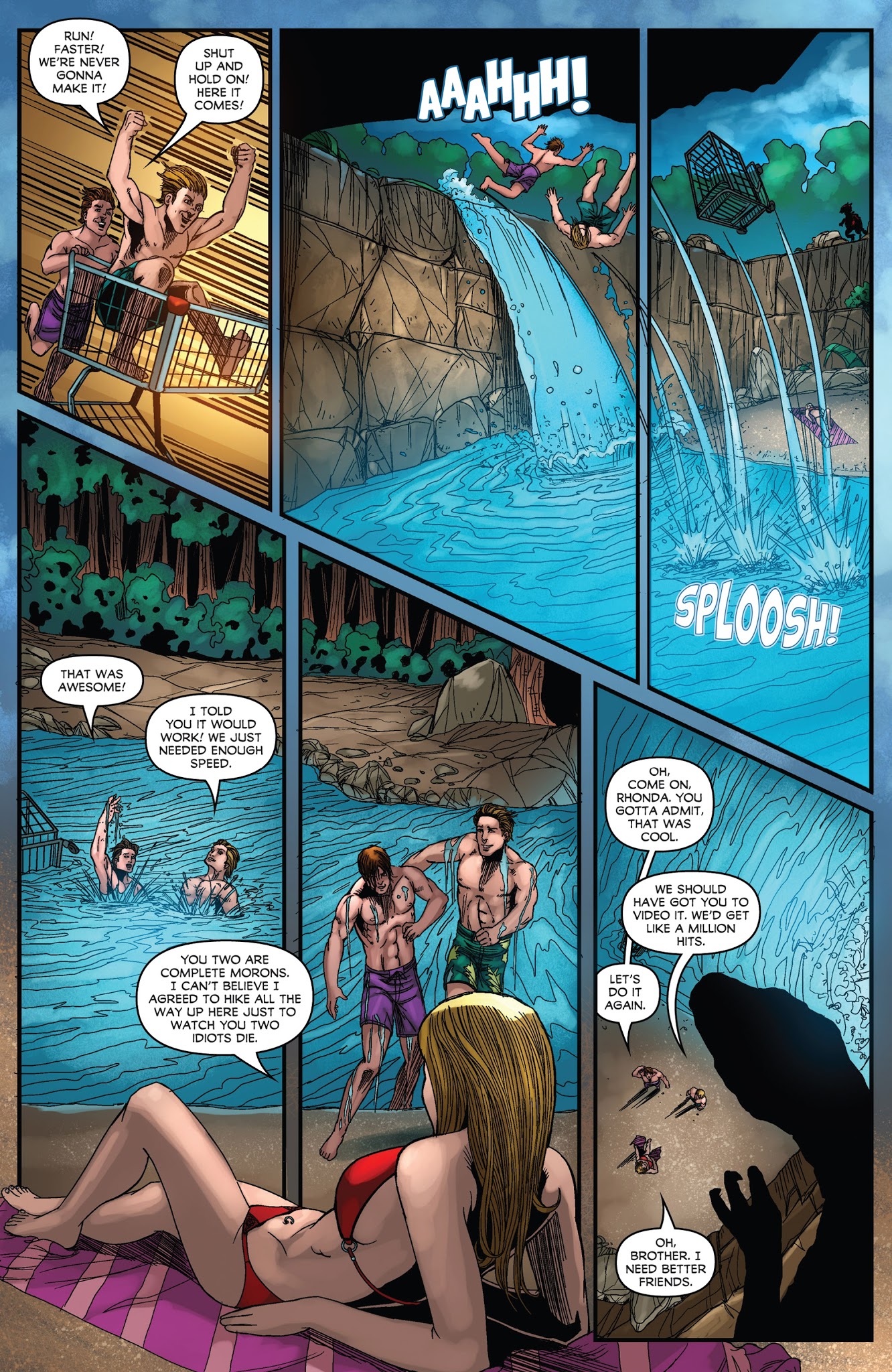 Read online Volcanosaurus comic -  Issue #1 - 10