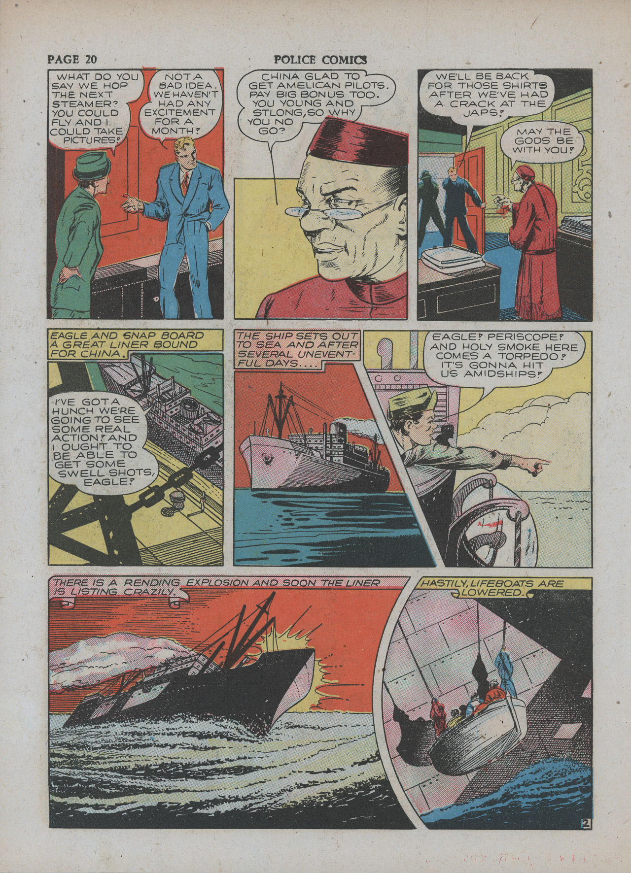 Read online Police Comics comic -  Issue #7 - 24